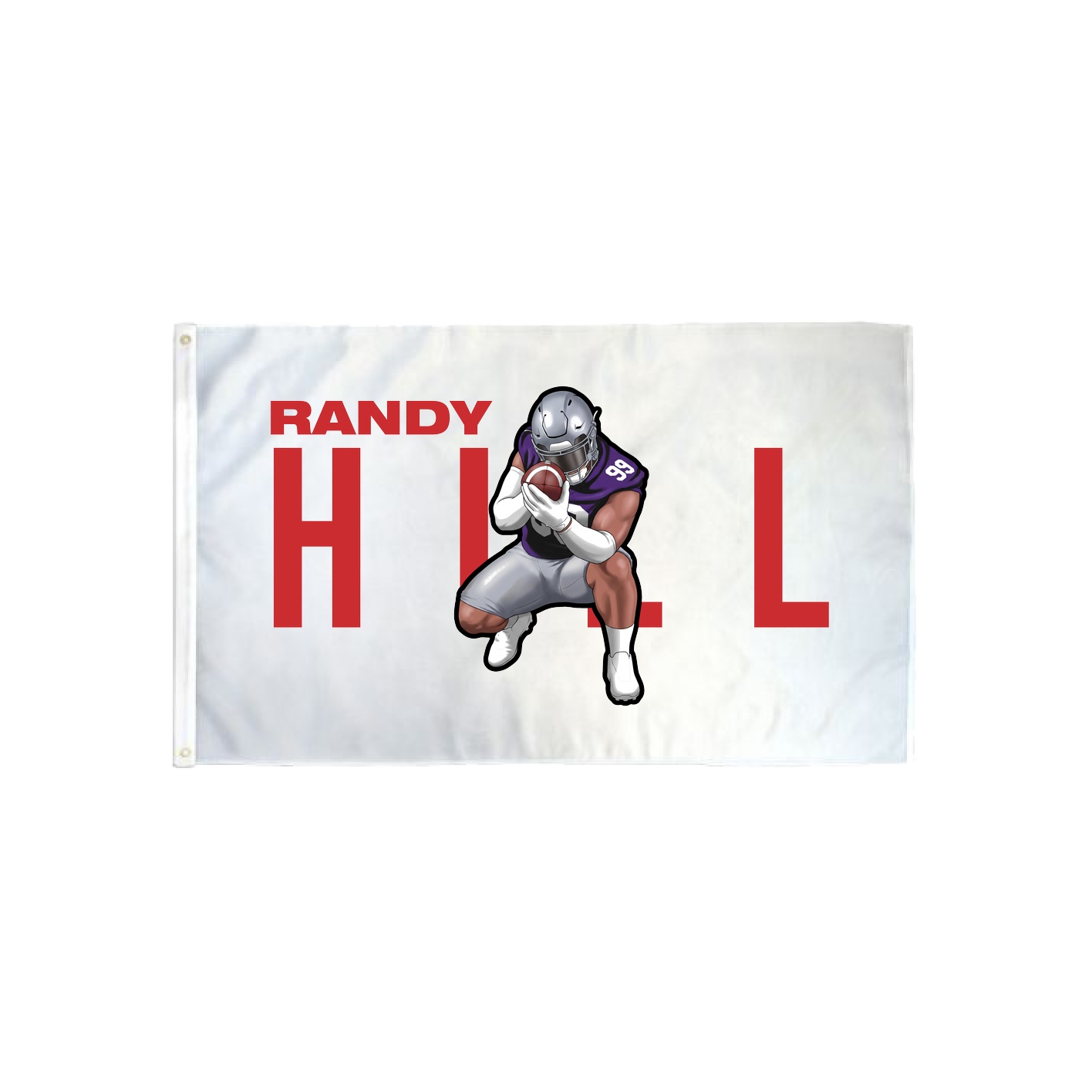 3x5 Flag — Player Name in Classic