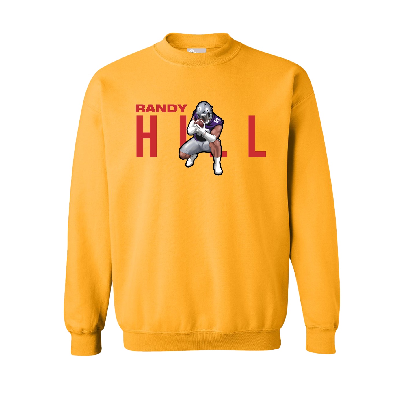 Fleece Crew — Player Name in Gold