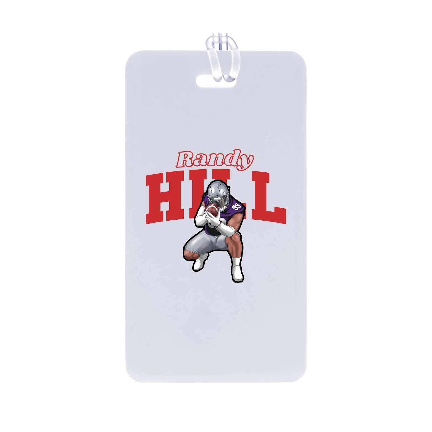 Bag Tag — Name Arch in Classic