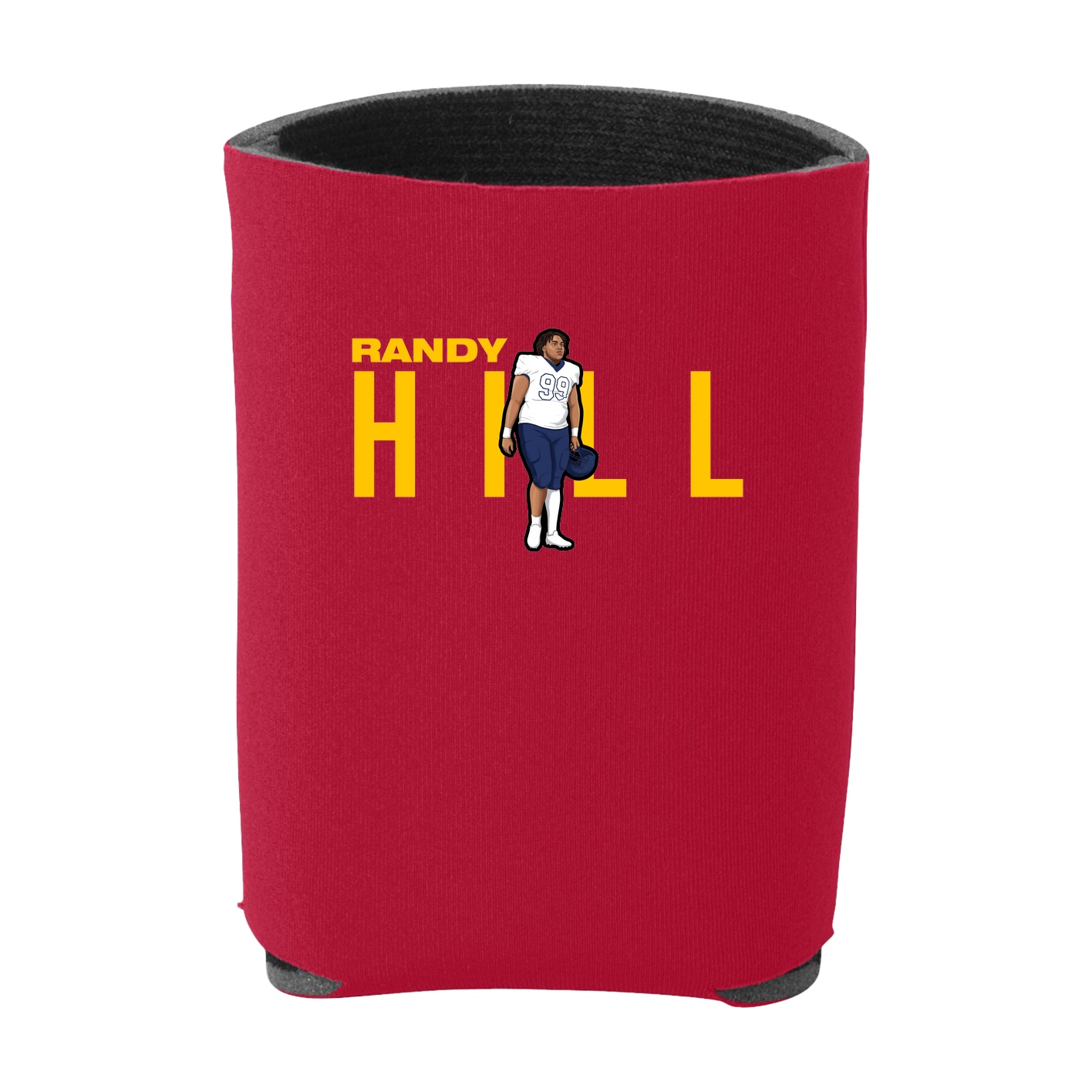 Can Holder — Player Name in Red