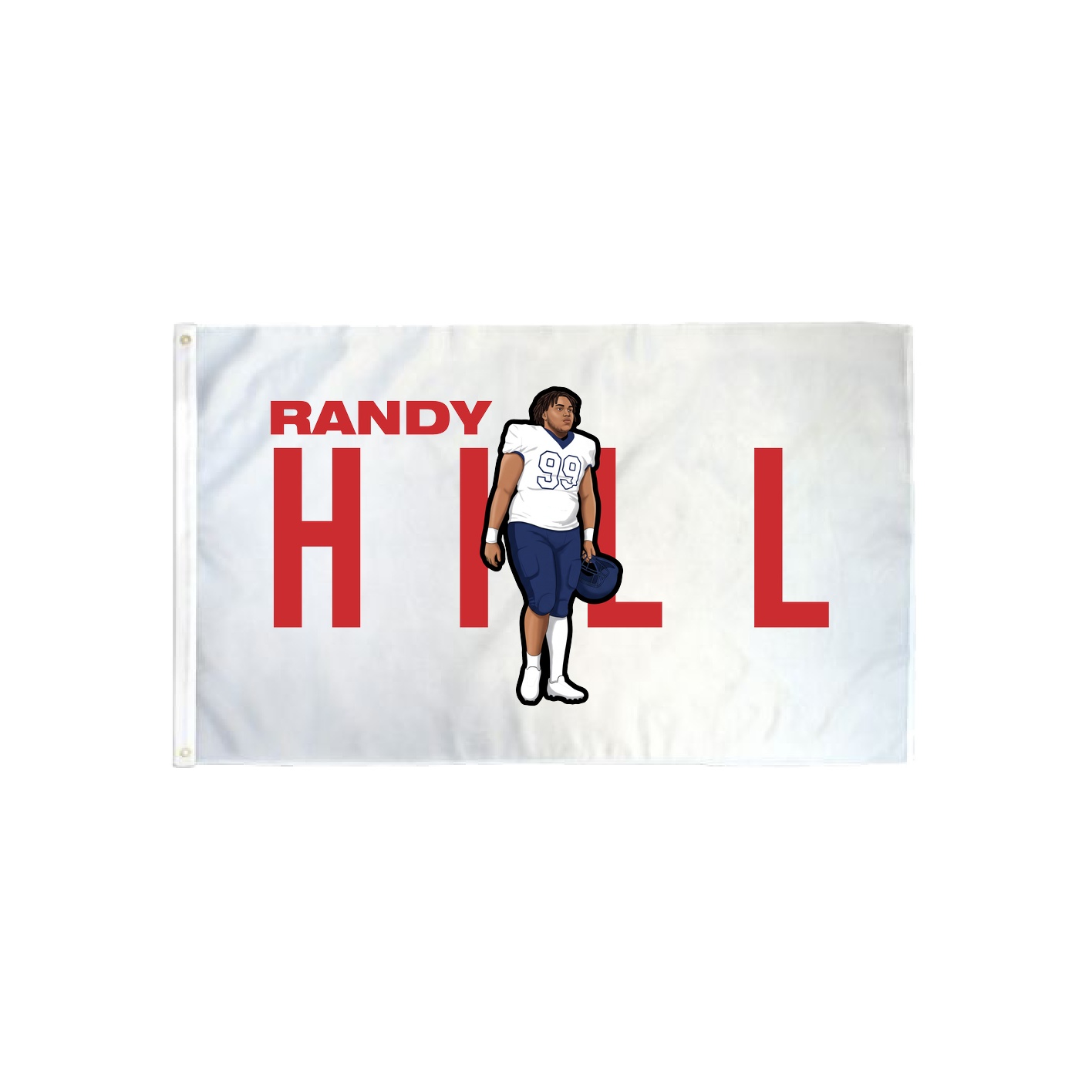 3x5 Flag — Player Name in Classic
