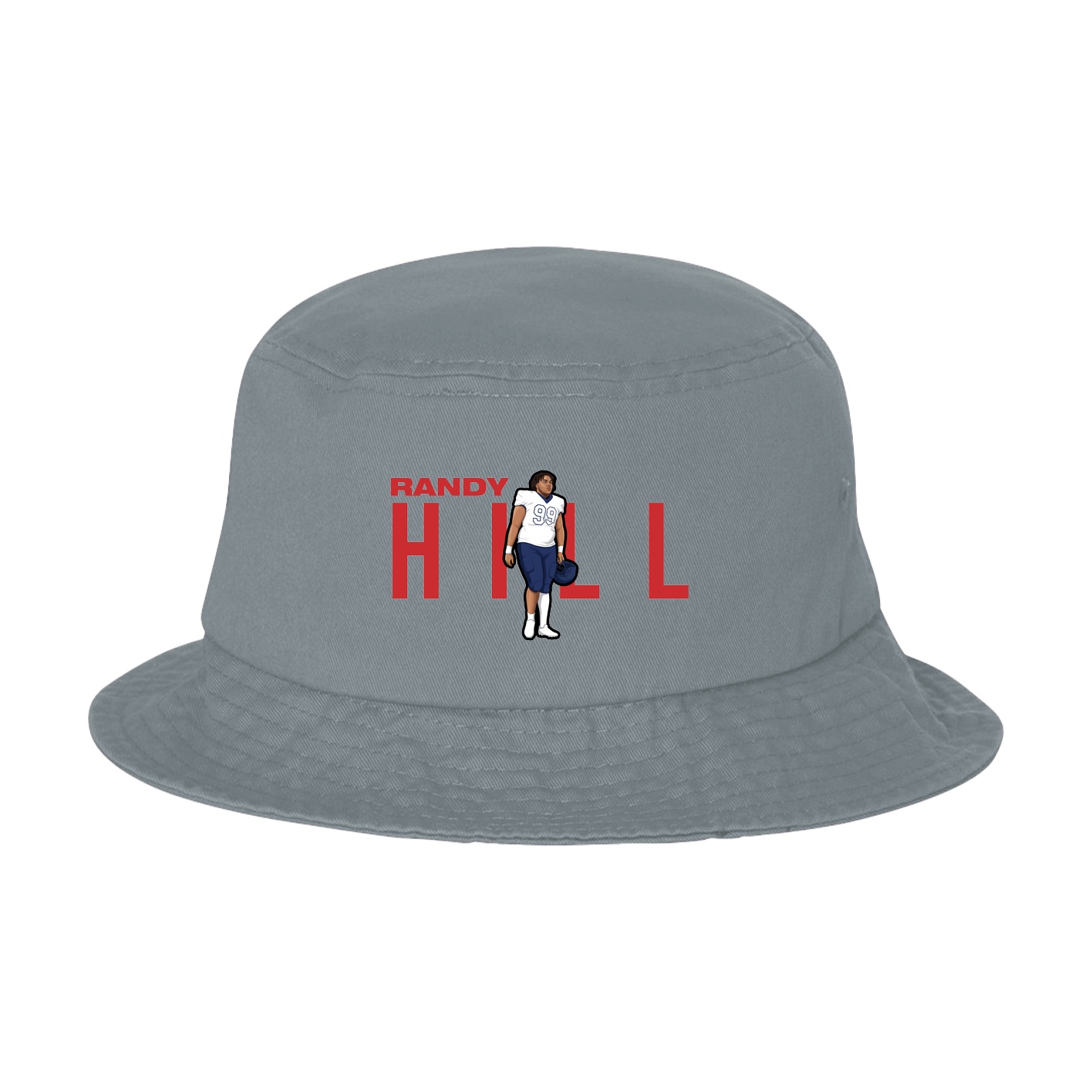 Bucket Cap — Player Name in Grey