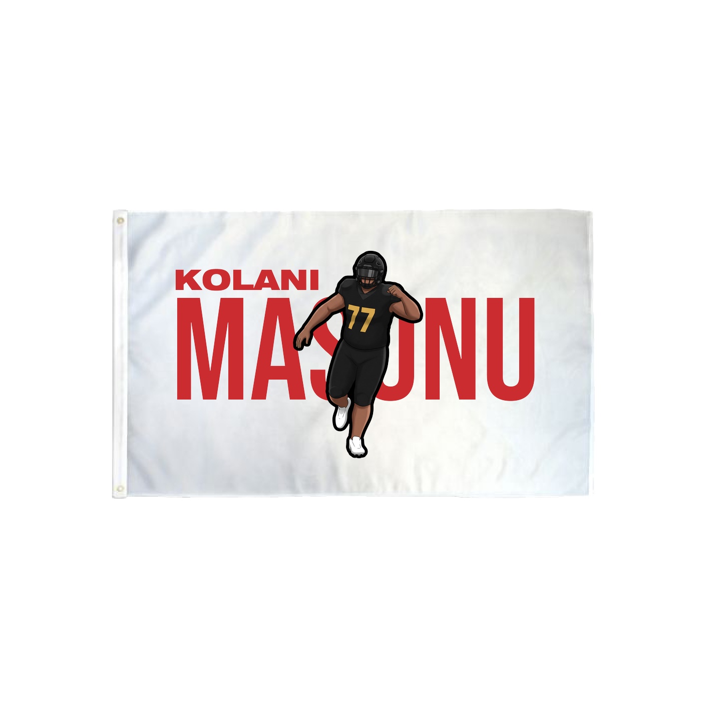 3x5 Flag — Player Name in Classic