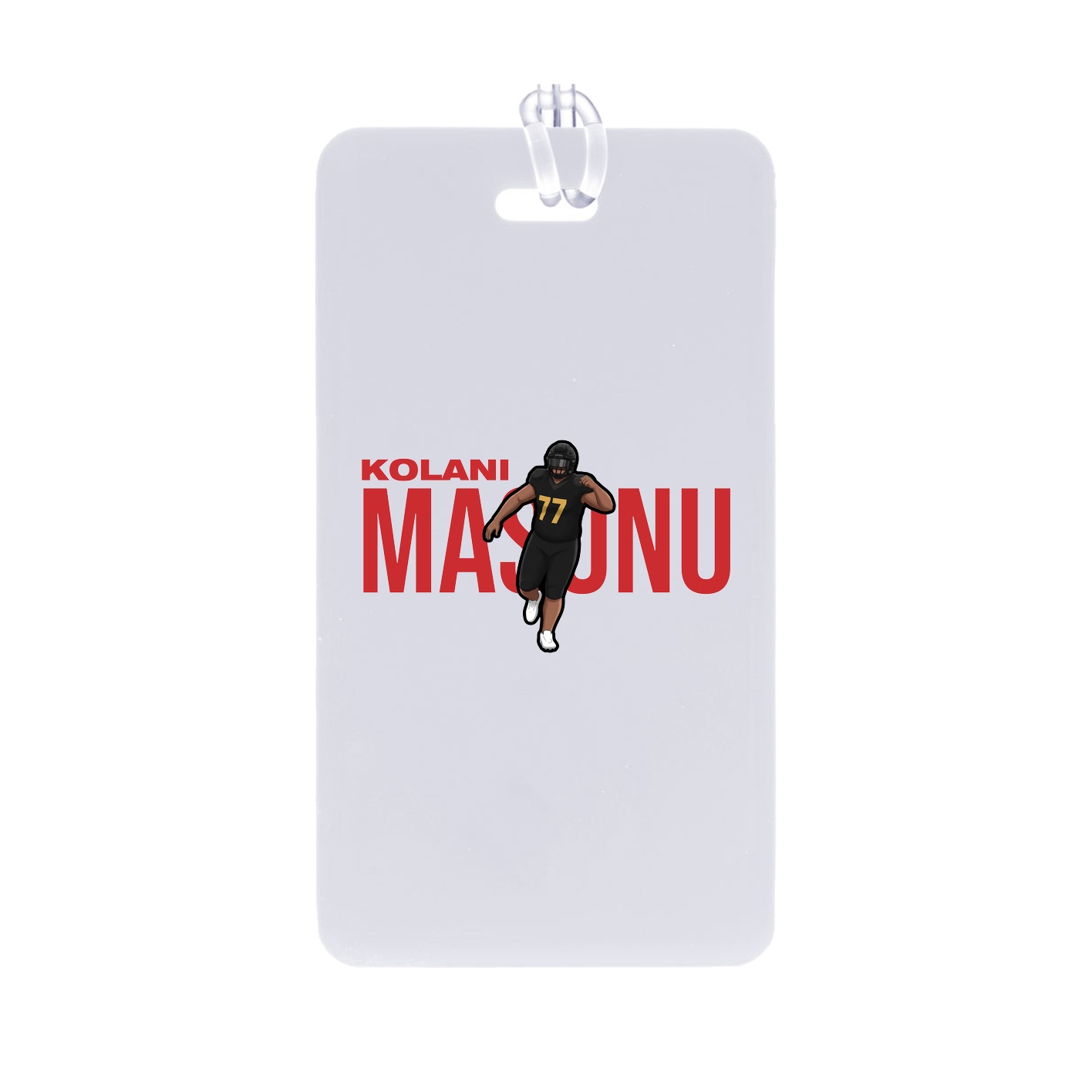 Bag Tag — Player Name in Classic