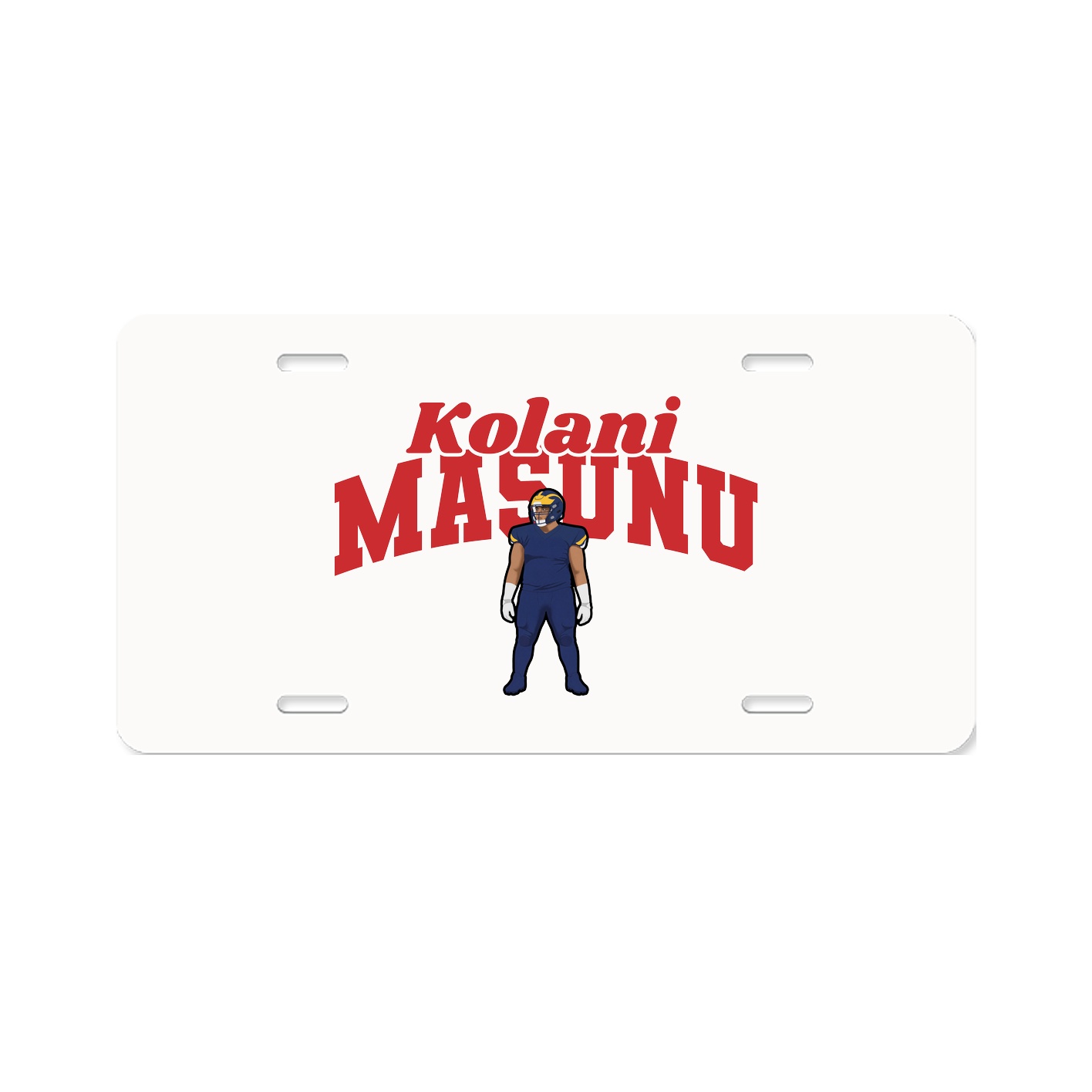 License Plate — Signature Arch in Classic