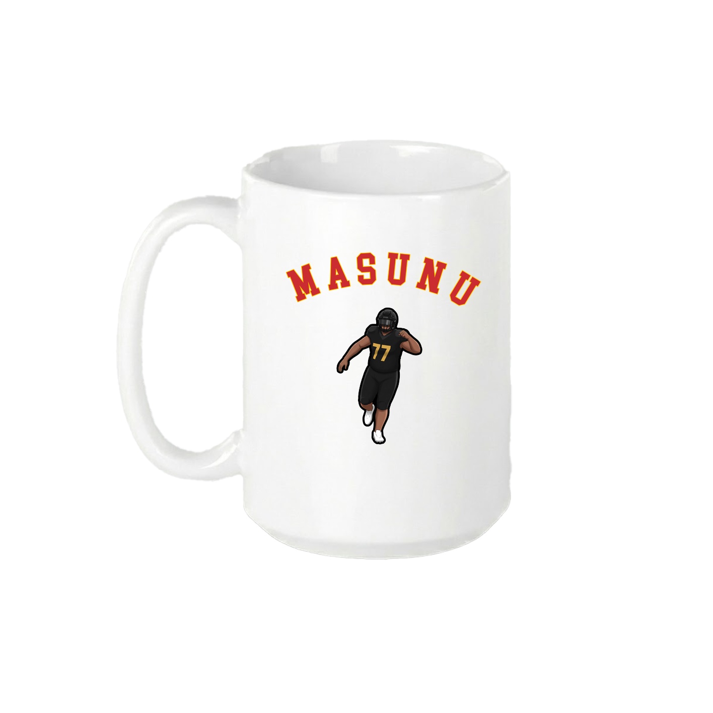15oz Coffee Mug — Shirsey Arch in White