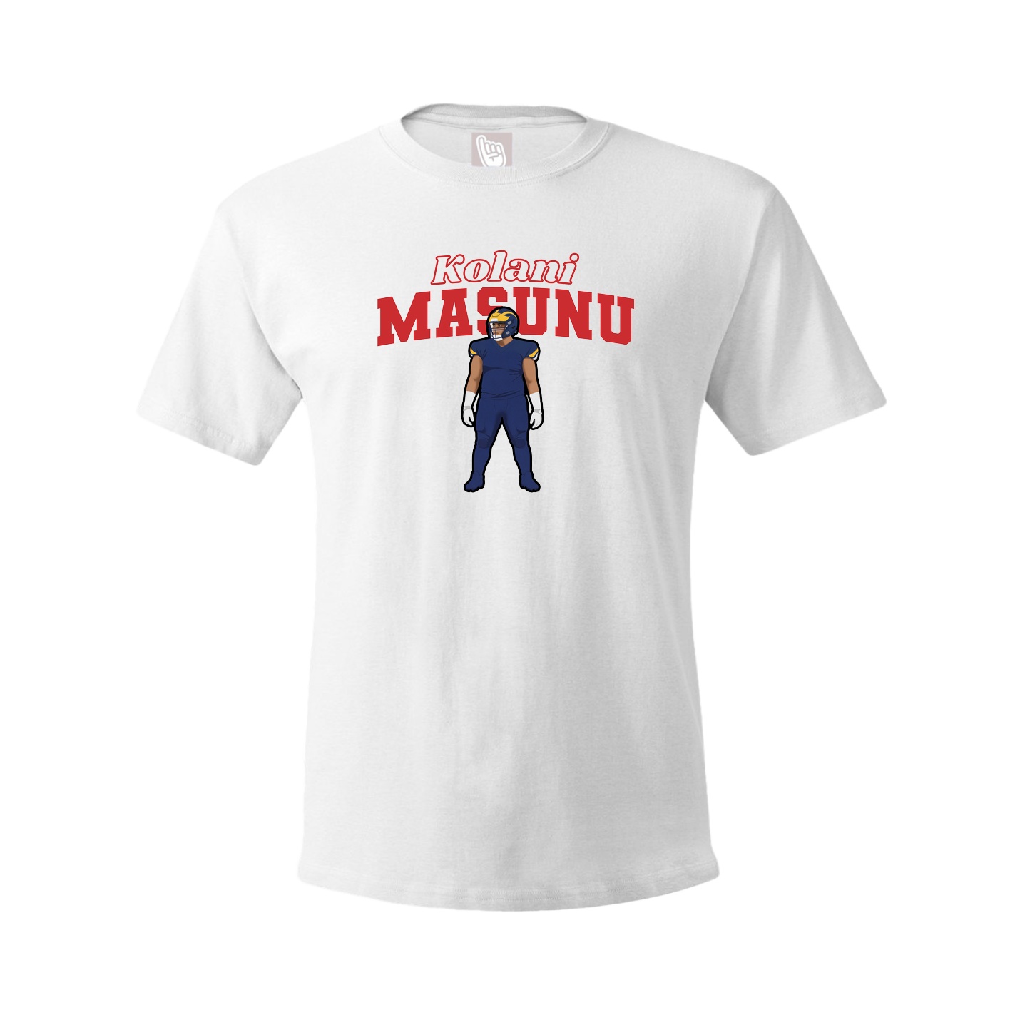 Tee — Name Arch in White