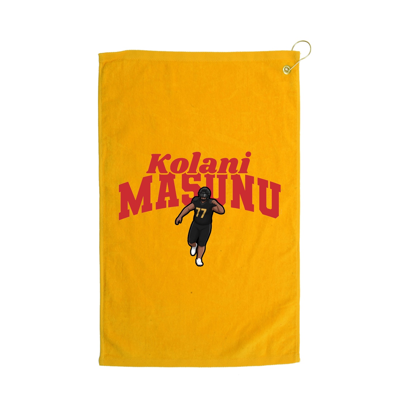 Golf Towel — Signature Arch in Gold