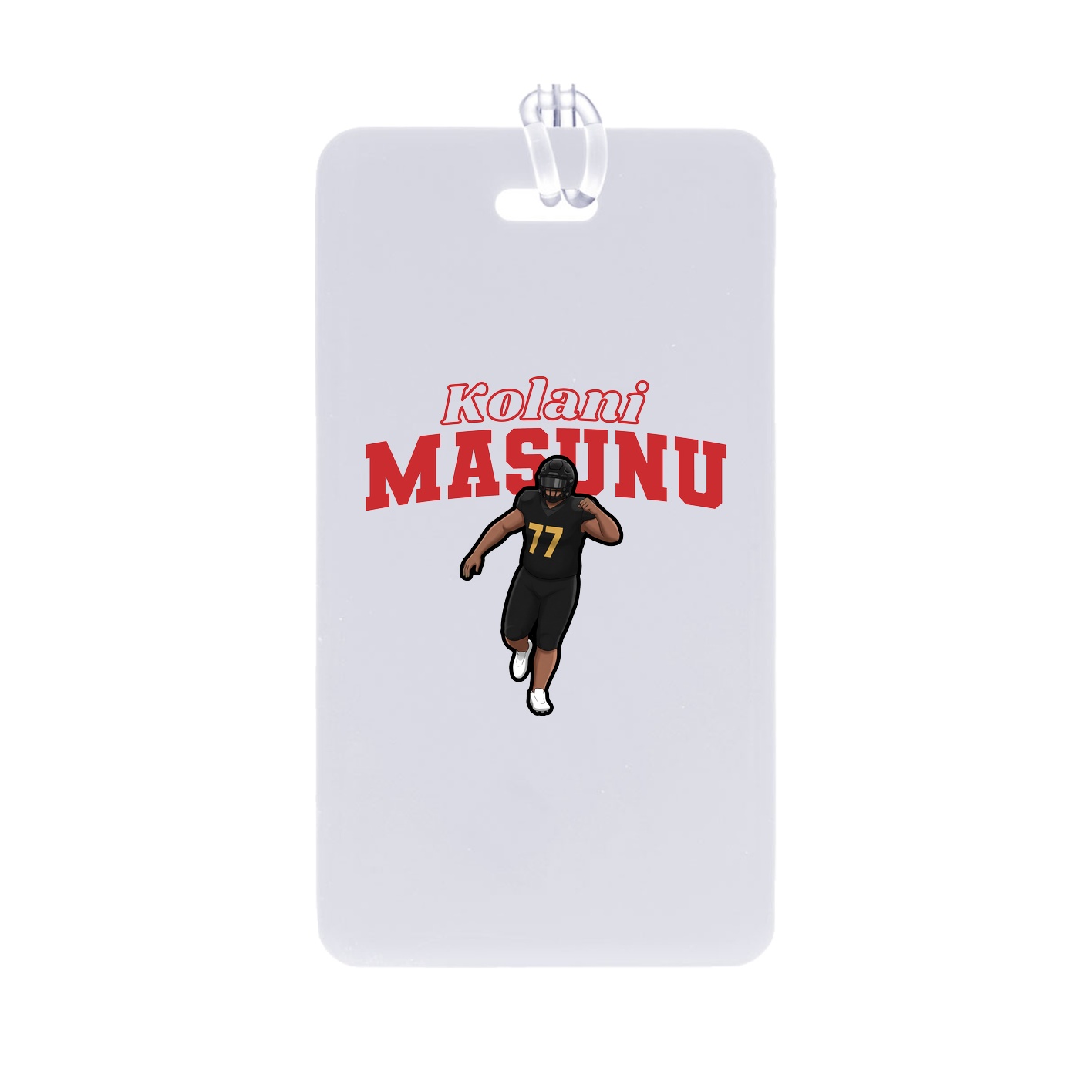Bag Tag — Name Arch in Classic