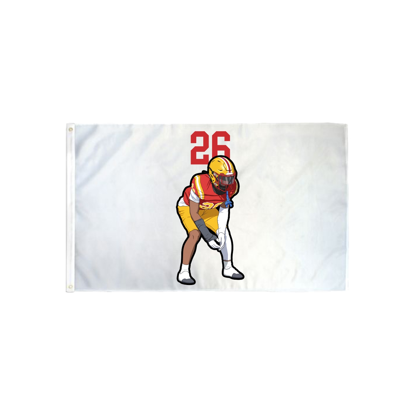 3x5 Flag — Number Top in Classic