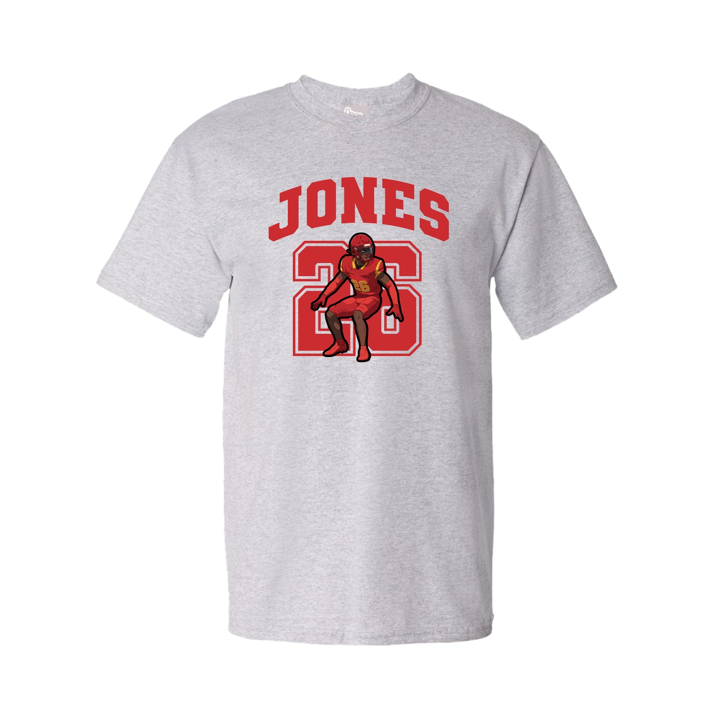 Tee — Number in Grey