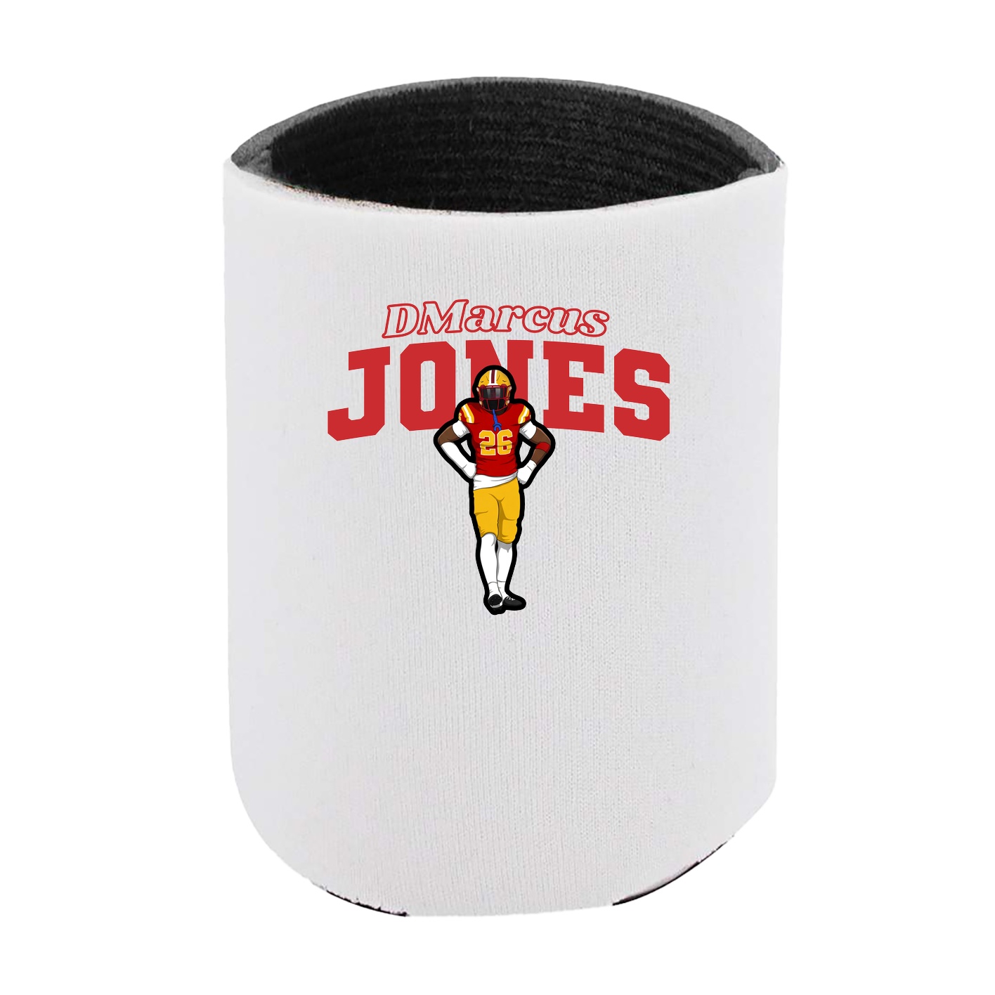 Can Holder — Name Arch in White