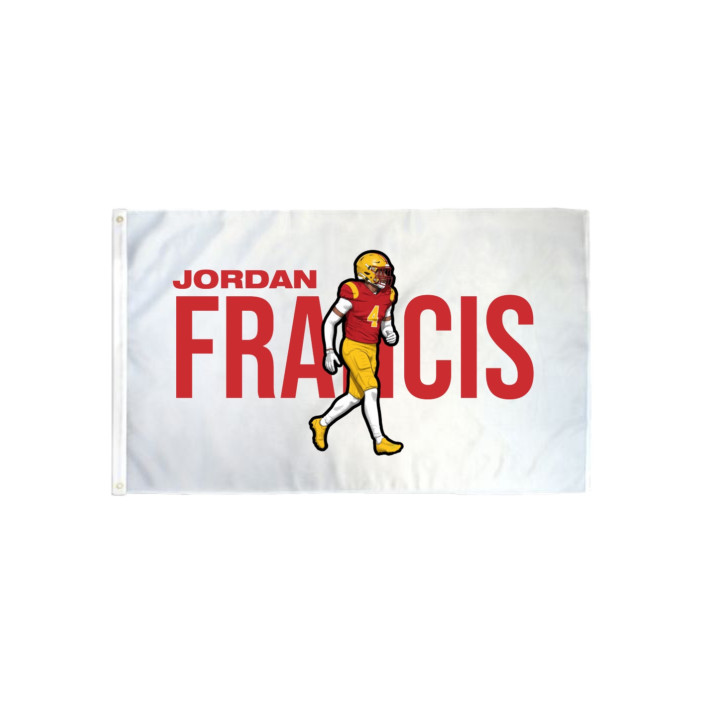3x5 Flag — Player Name in Classic