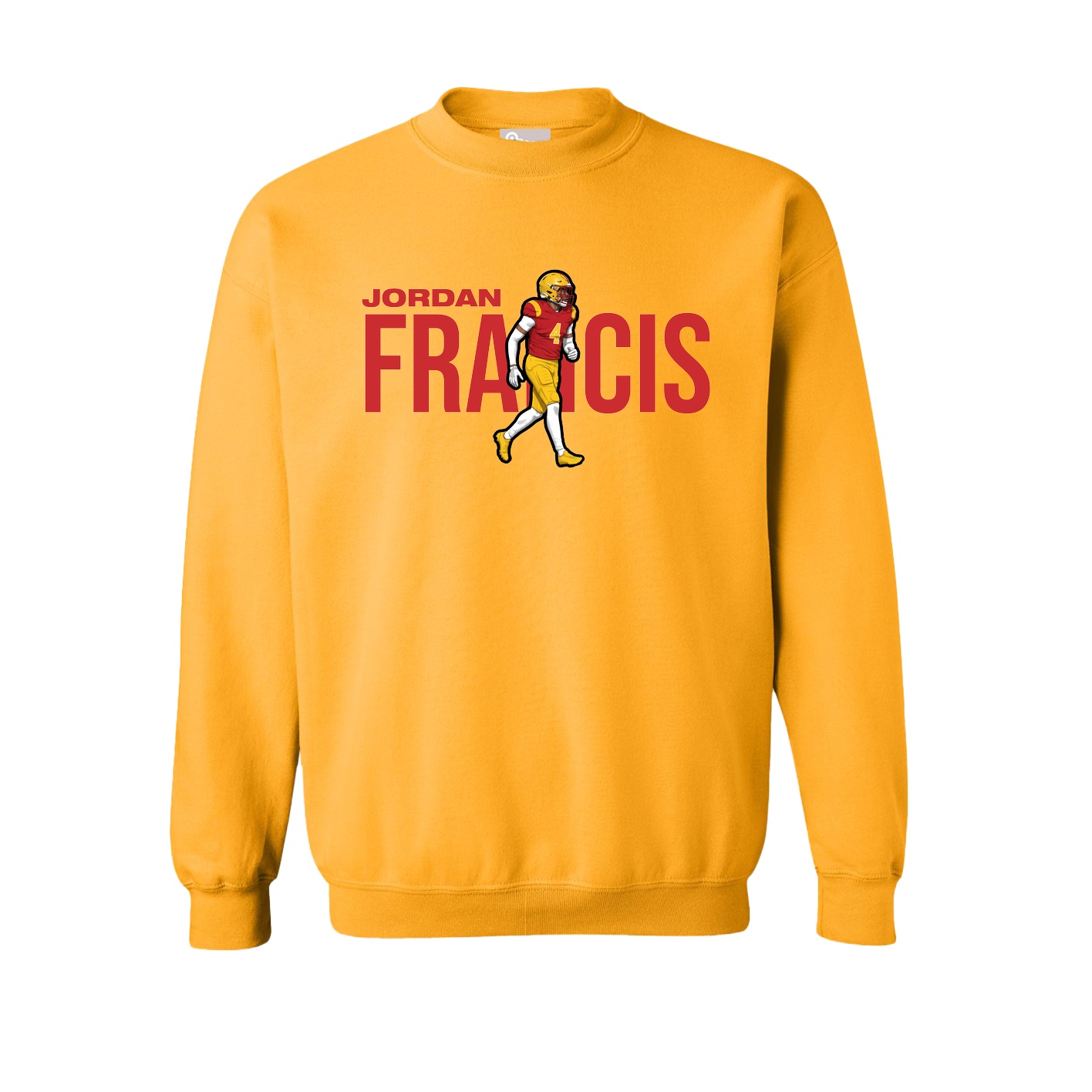 Fleece Crew — Player Name in Gold