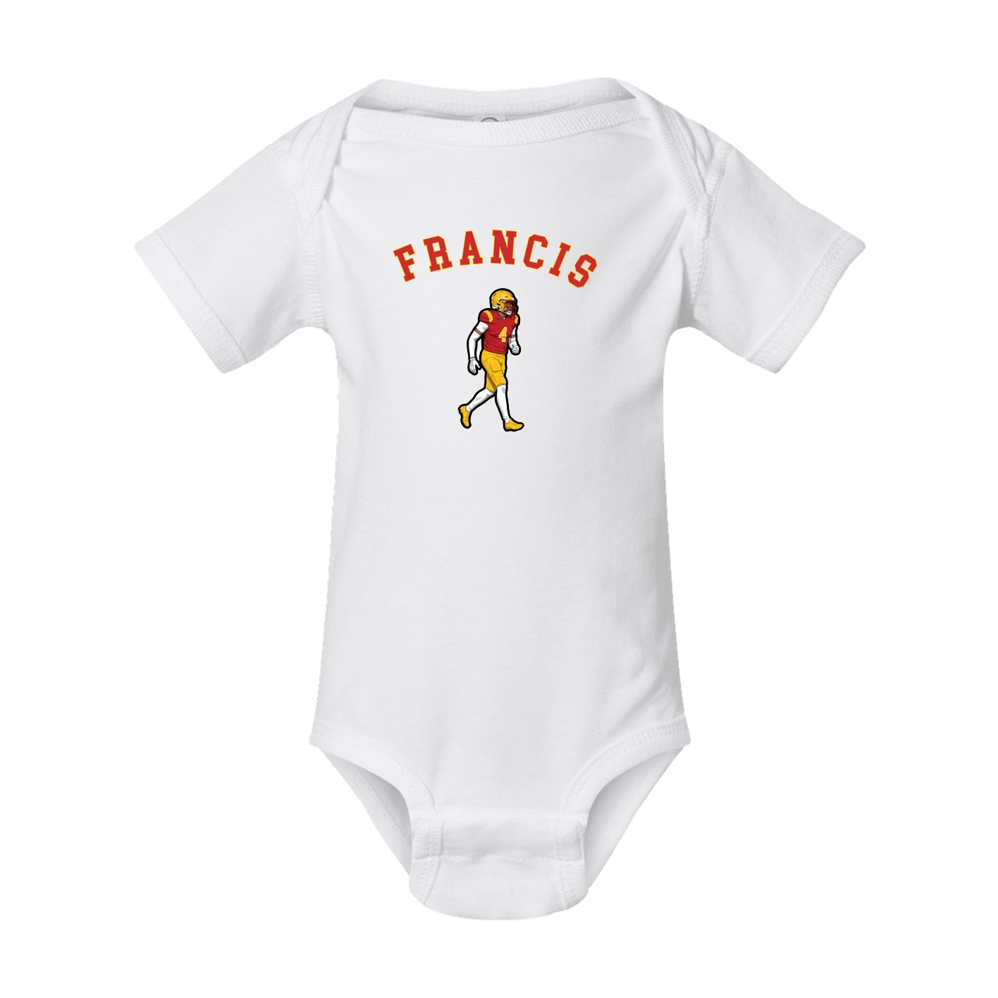 Baby Onesie — Shirsey Arch in White