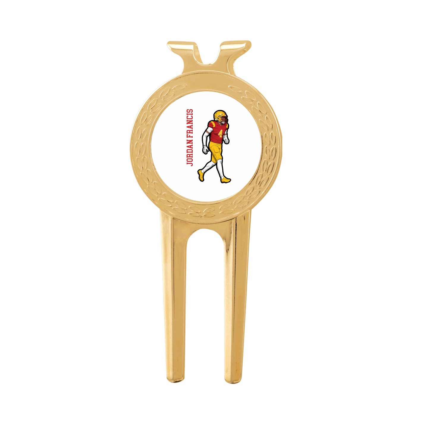 Divot Tool with Ball Marker — Name Vertical in Classic