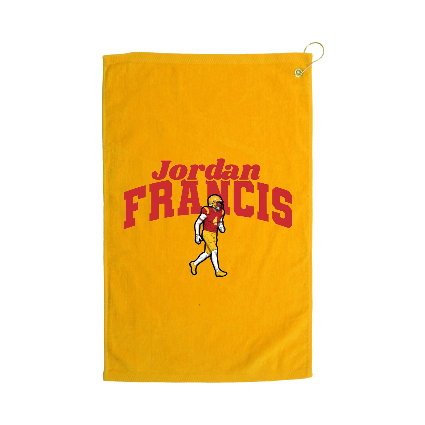 Golf Towel — Signature Arch in Gold