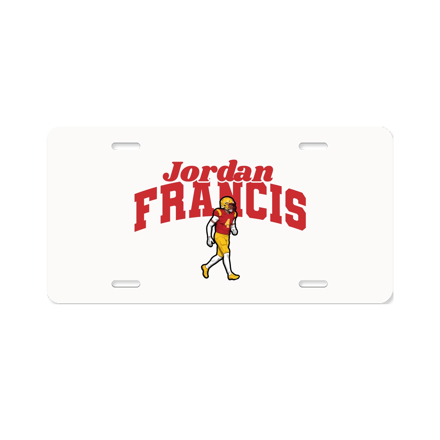License Plate — Signature Arch in Classic