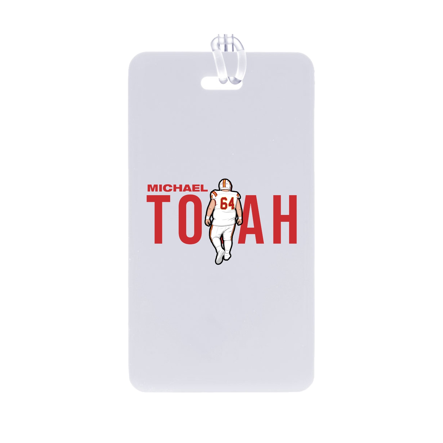 Bag Tag — Player Name in Classic
