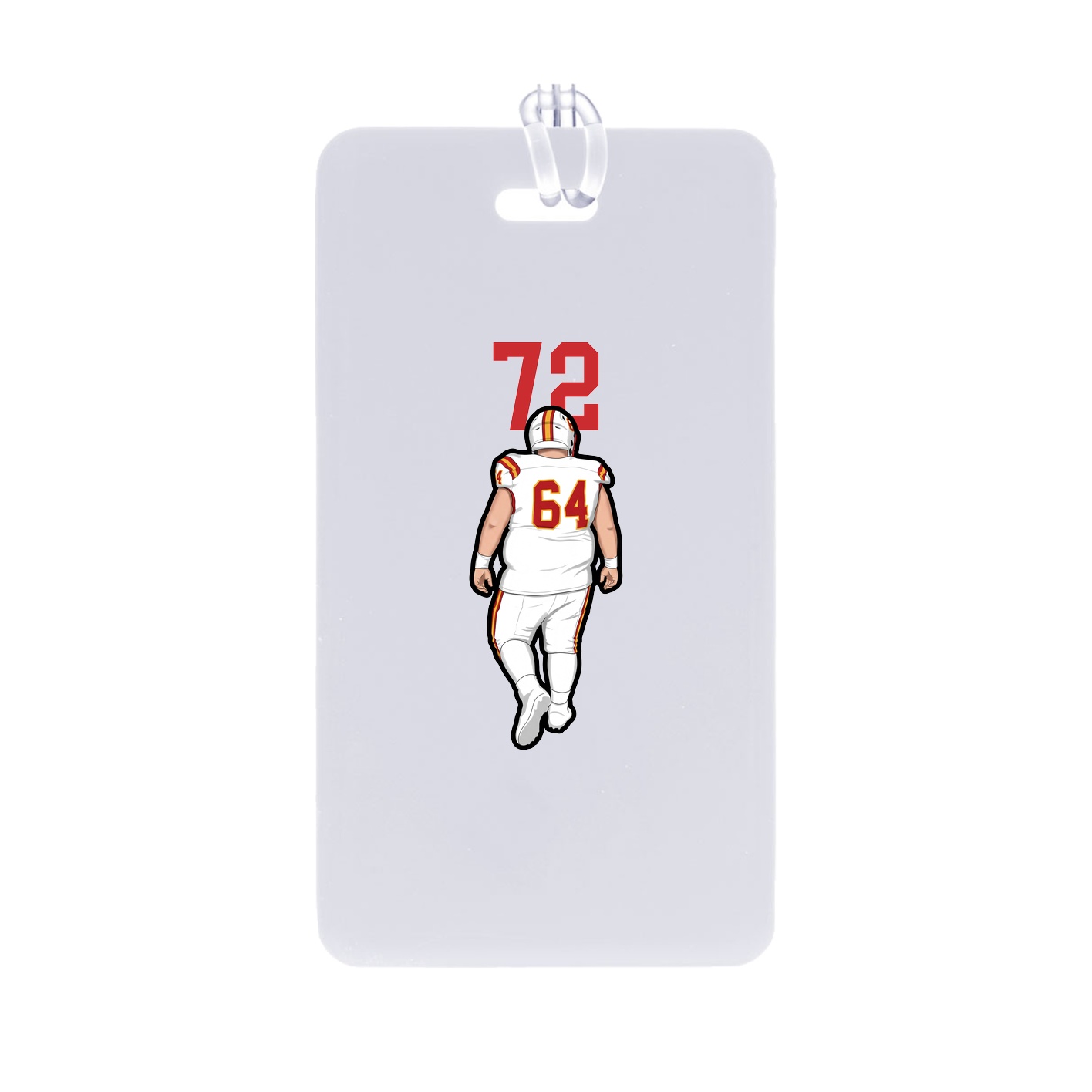 Bag Tag — Number Top in Classic