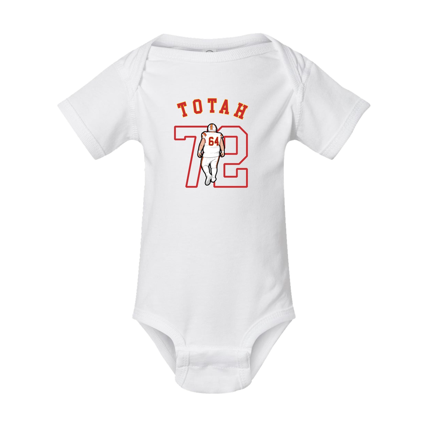 Baby Onesie — Shirsey Arch in White