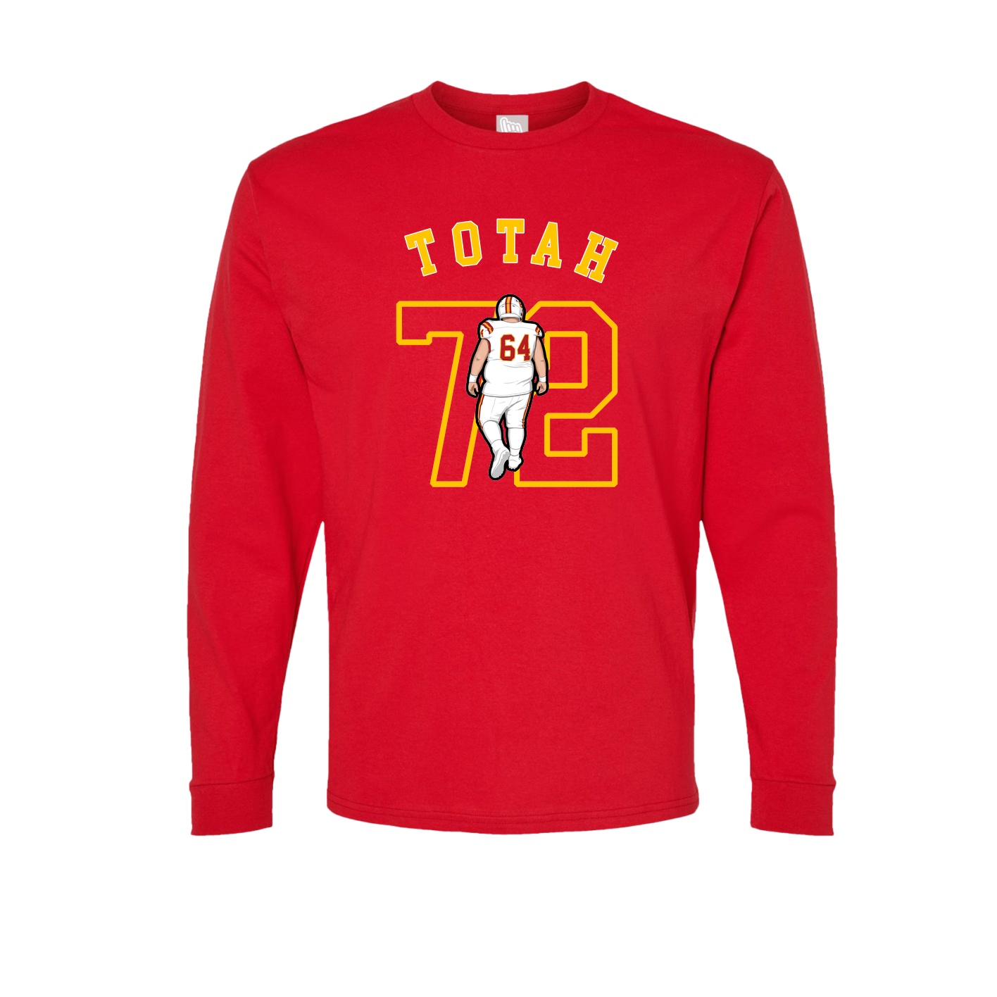 Long Sleeve Tee — Shirsey Arch in Red