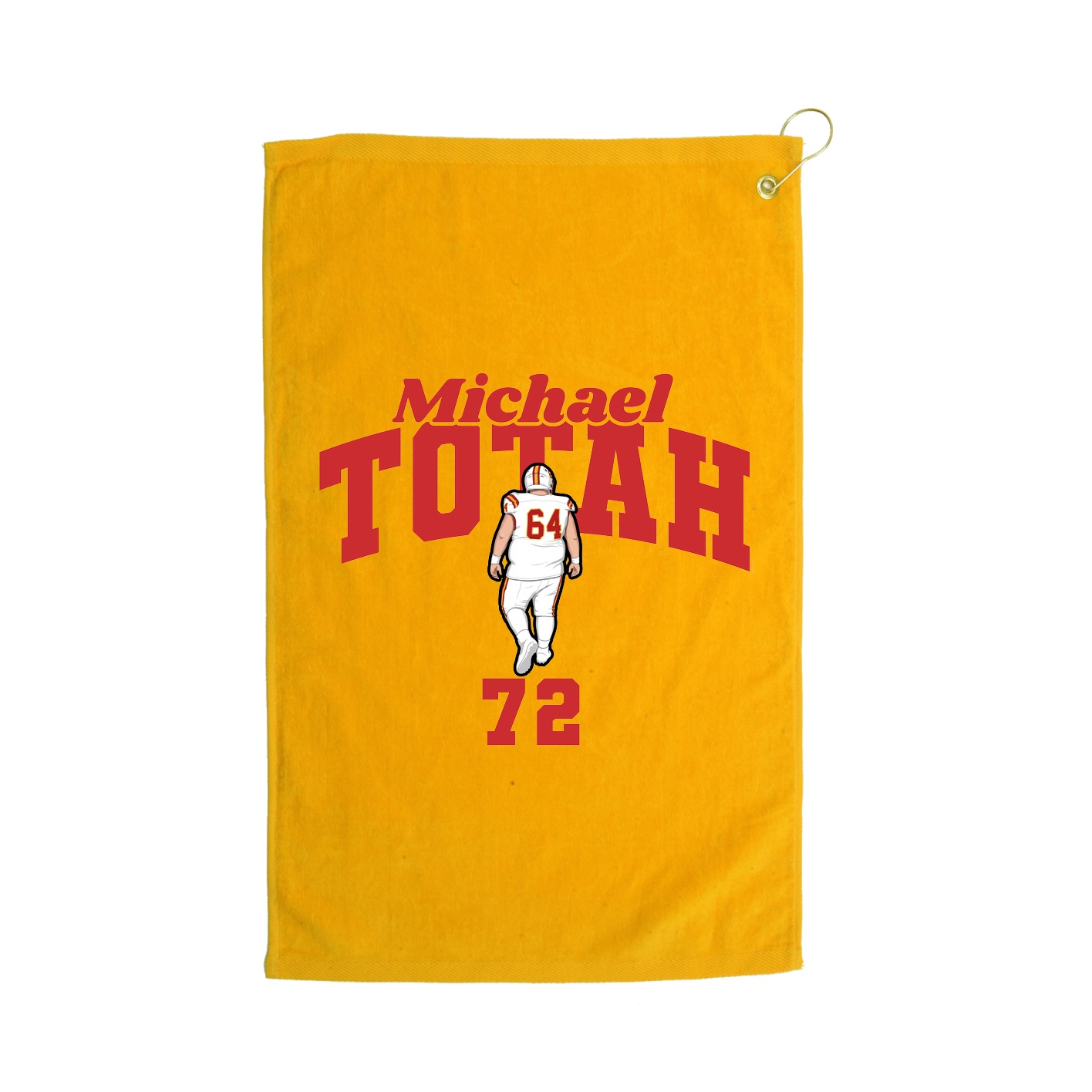 Golf Towel — Signature Arch in Gold