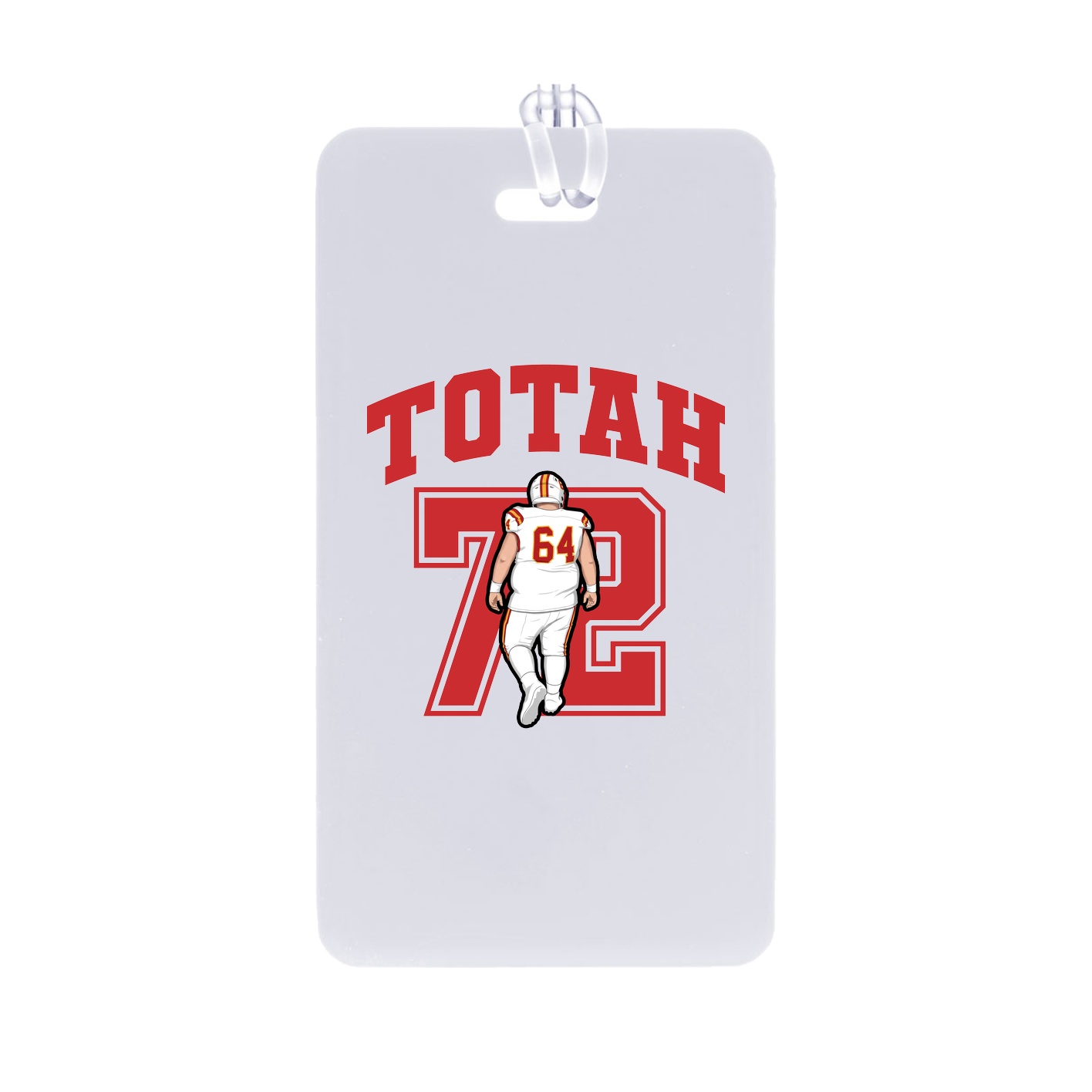 Bag Tag — Number in Classic