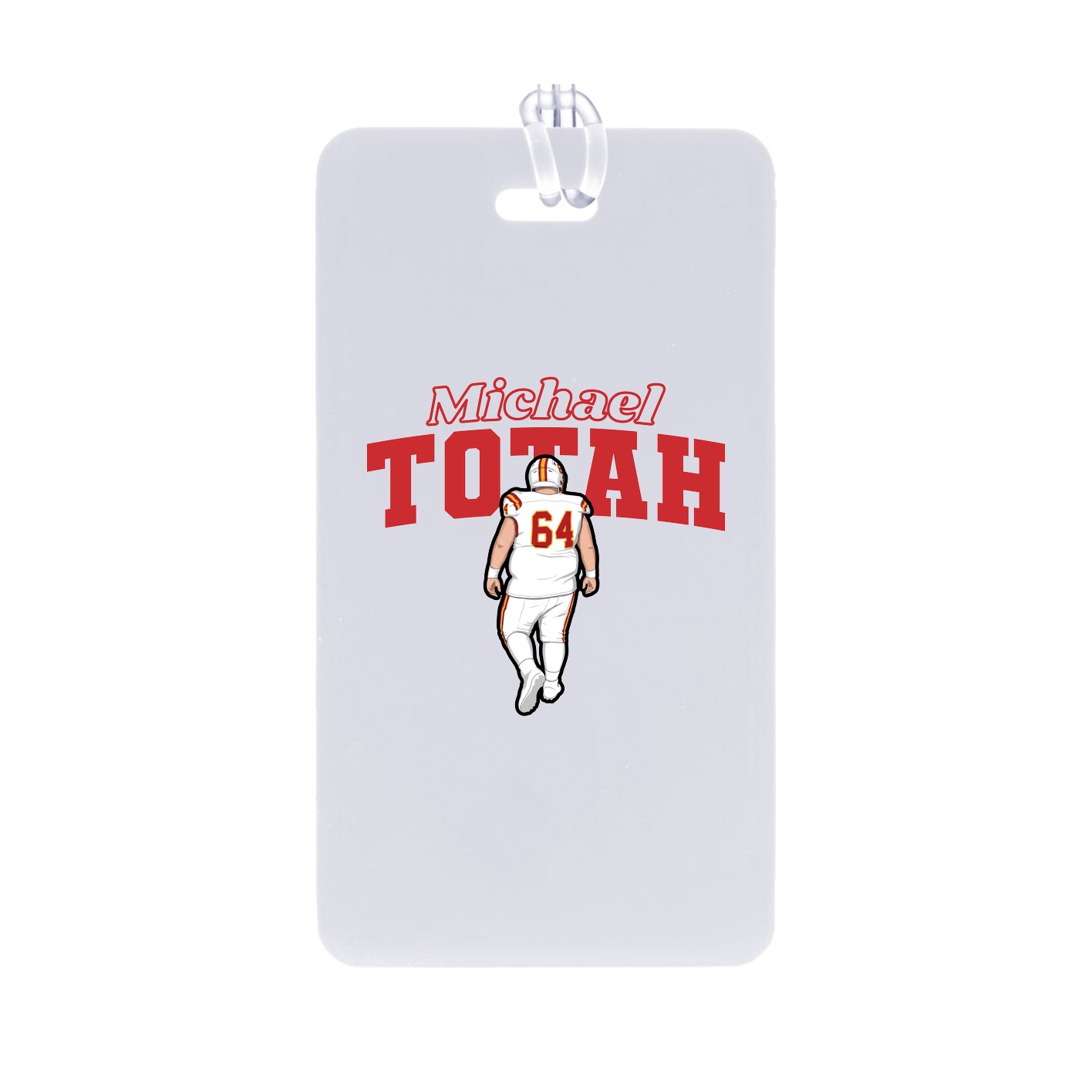 Bag Tag — Name Arch in Classic