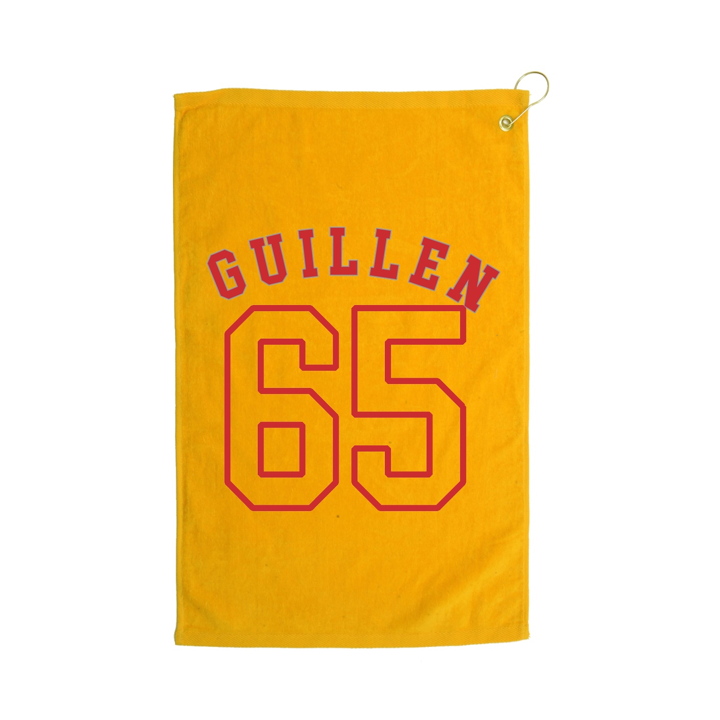 Golf Towel — Shirsey Arch in Gold
