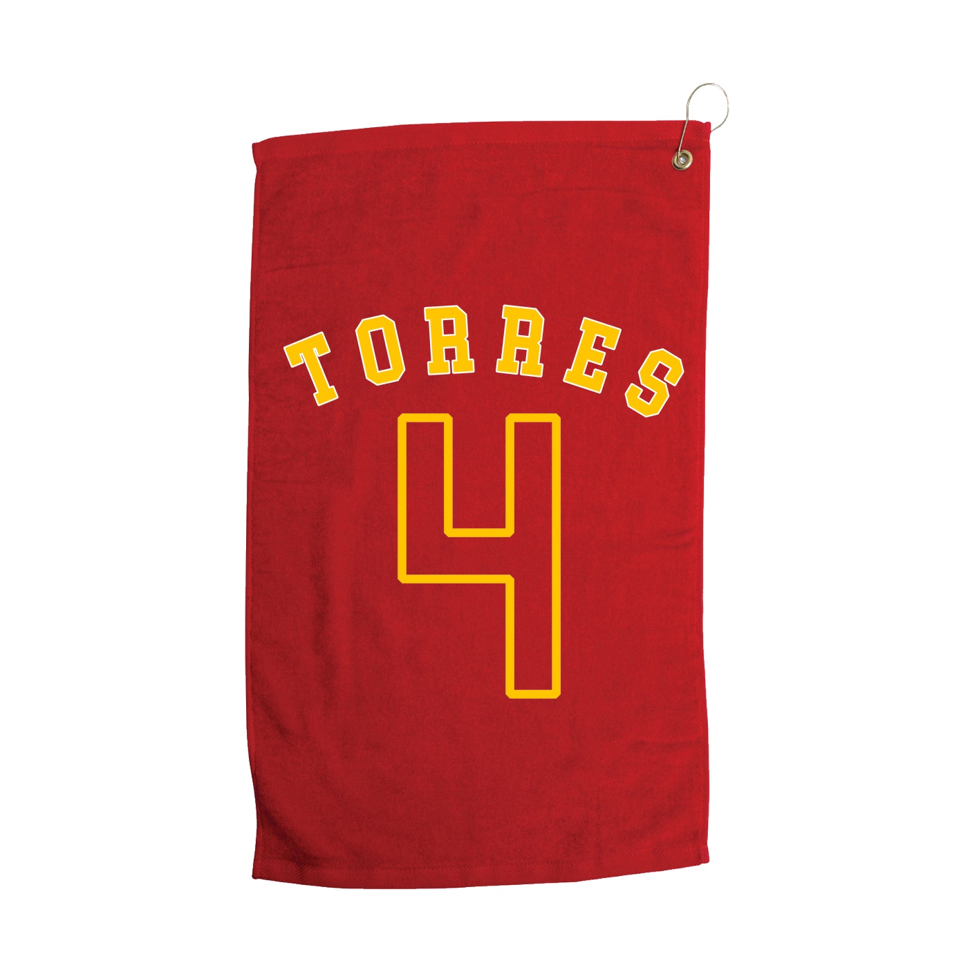 Golf Towel — Shirsey Arch in Red