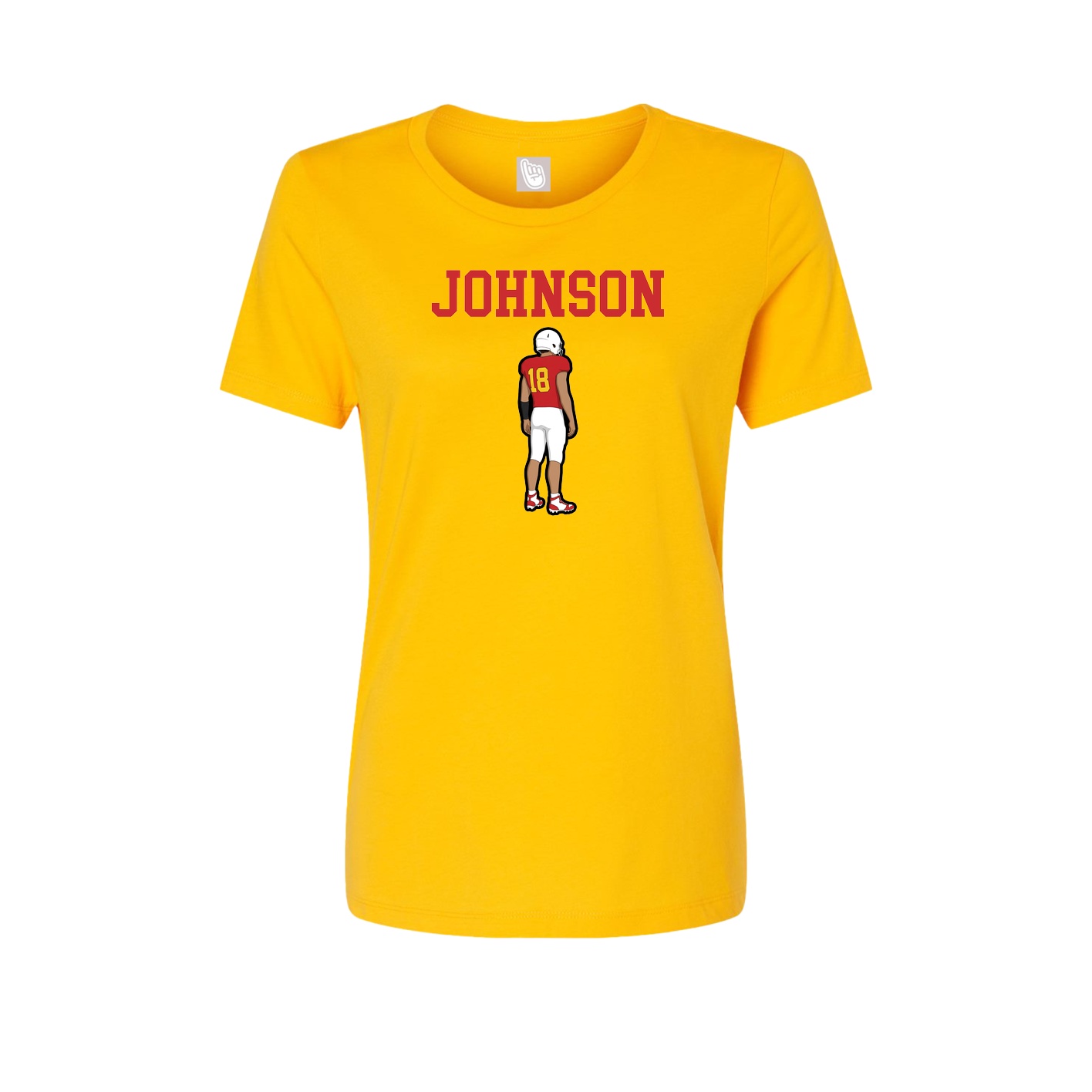 Fitted Women's Tee — Shirsey in Gold