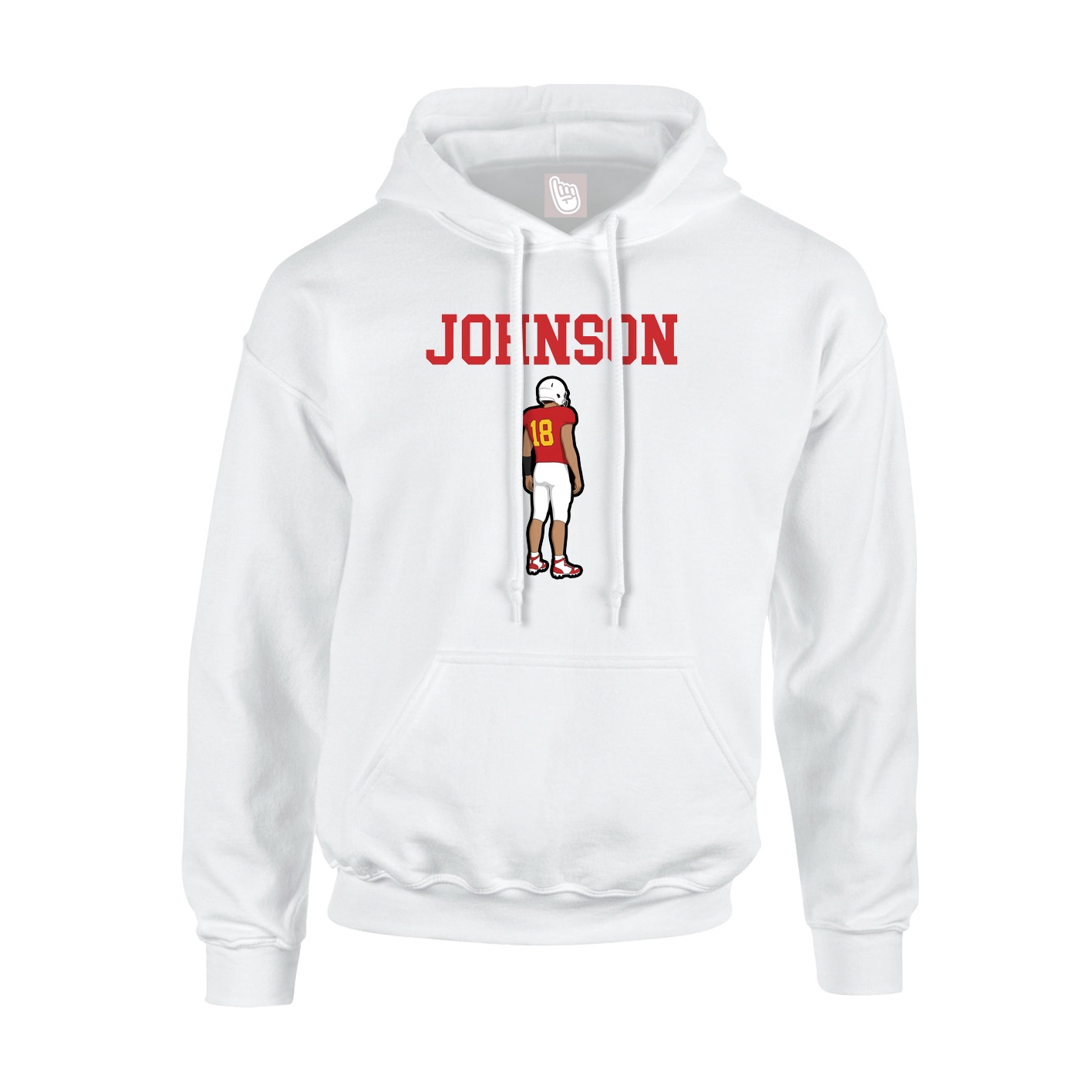 Youth Hoodie — Shirsey in White