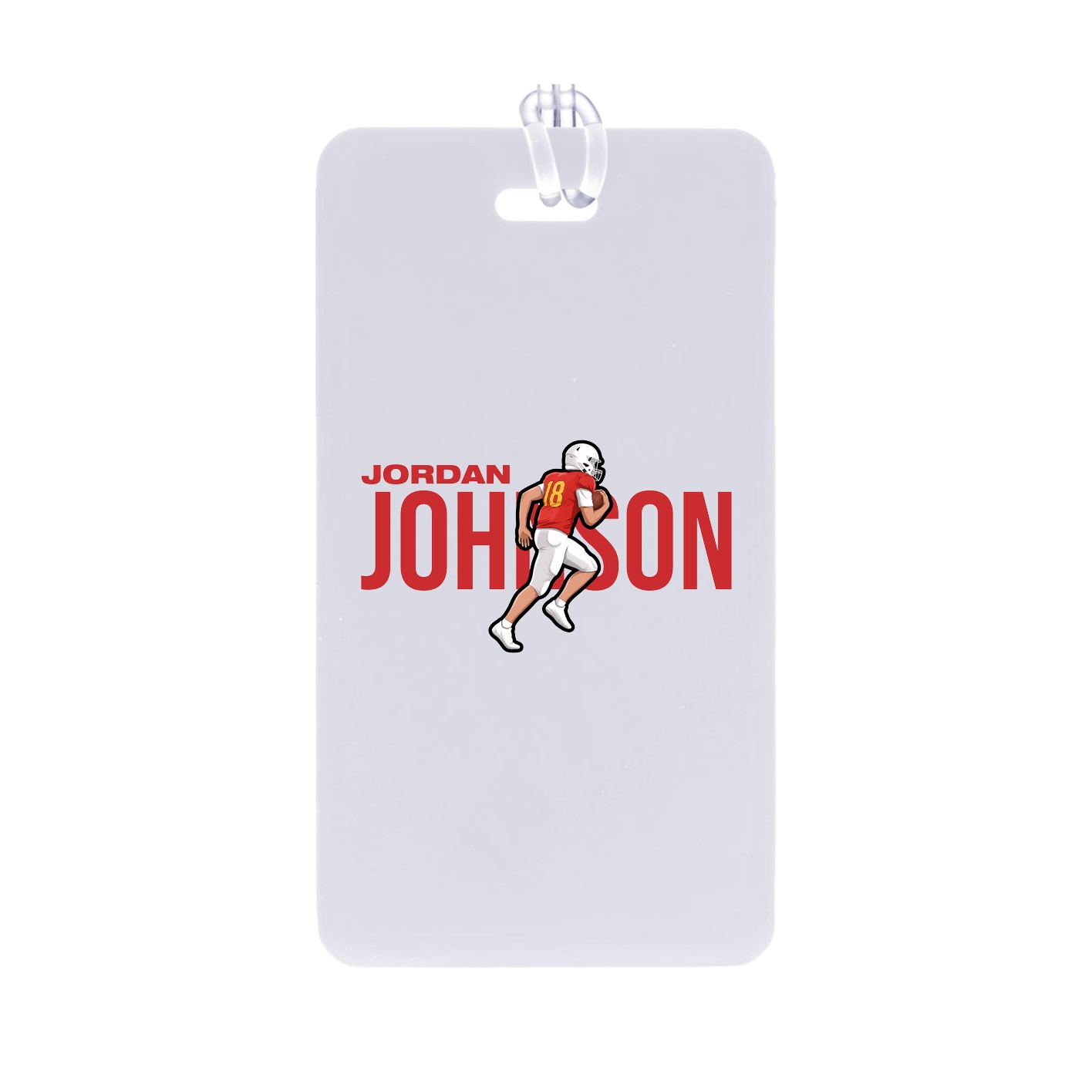 Bag Tag — Player Name in Classic