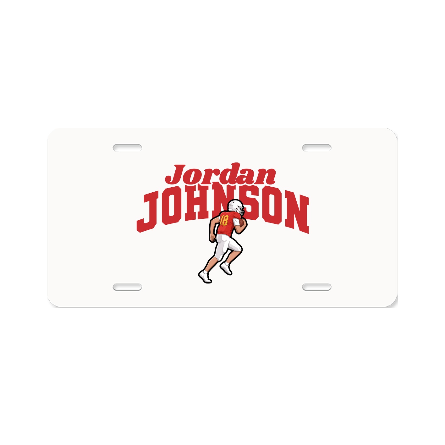 License Plate — Signature Arch in Classic