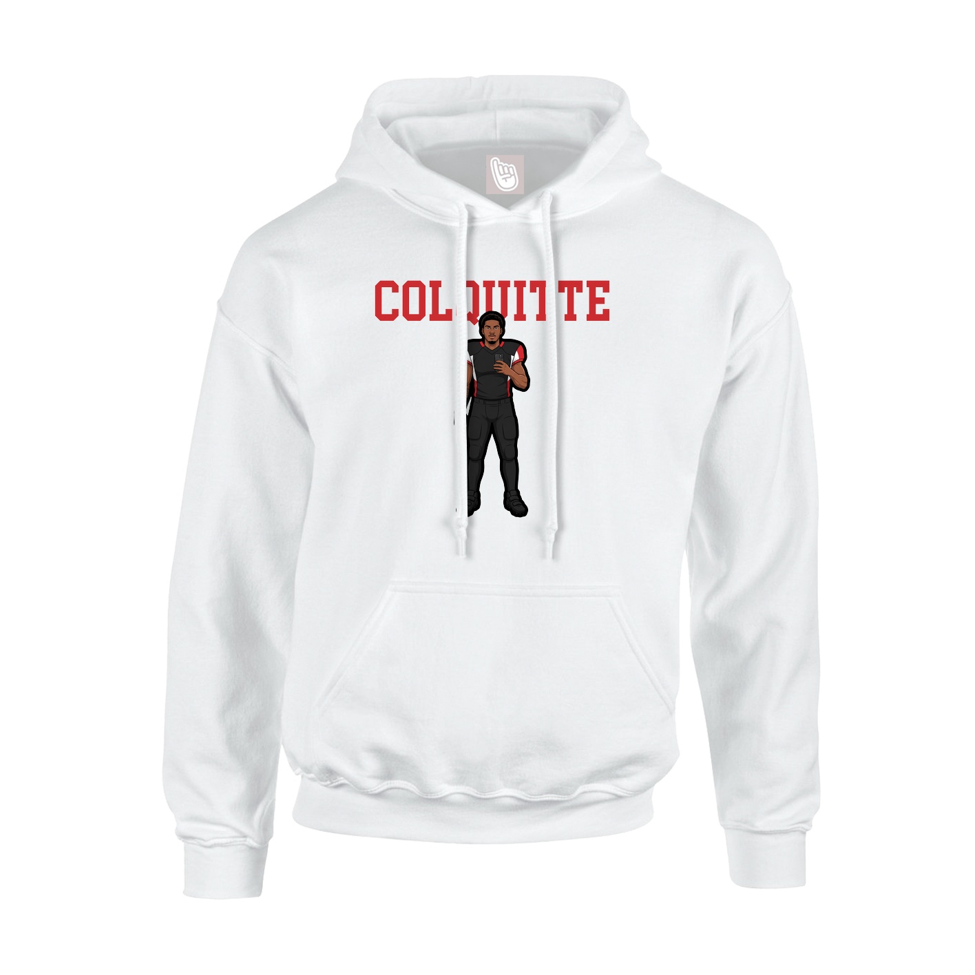 Youth Hoodie — Shirsey in White