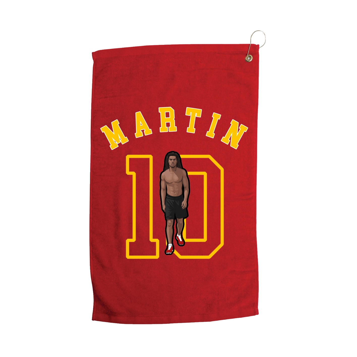 Golf Towel — Shirsey Arch in Red