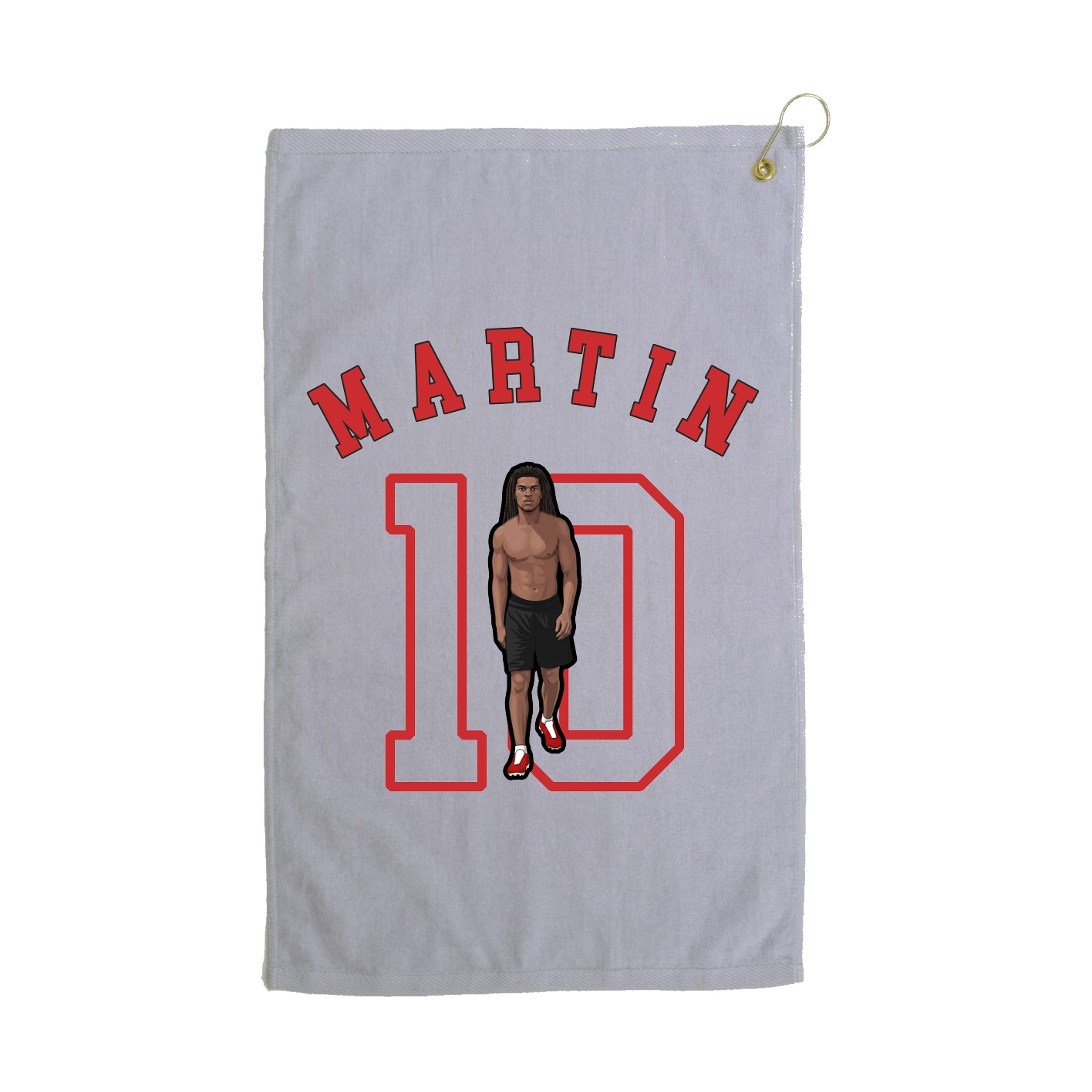 Golf Towel — Shirsey Arch in Grey
