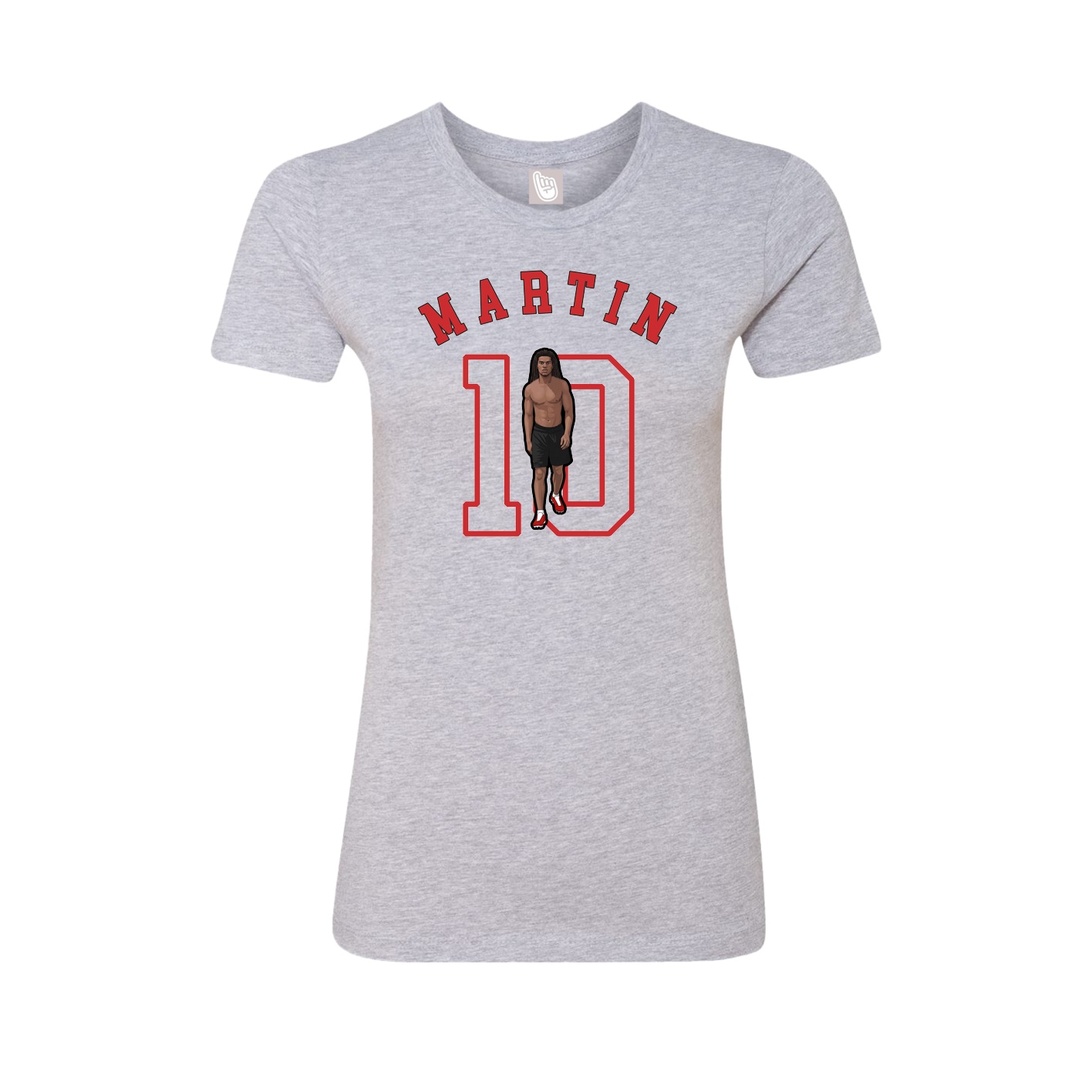 Womens Tee — Shirsey Arch in Grey