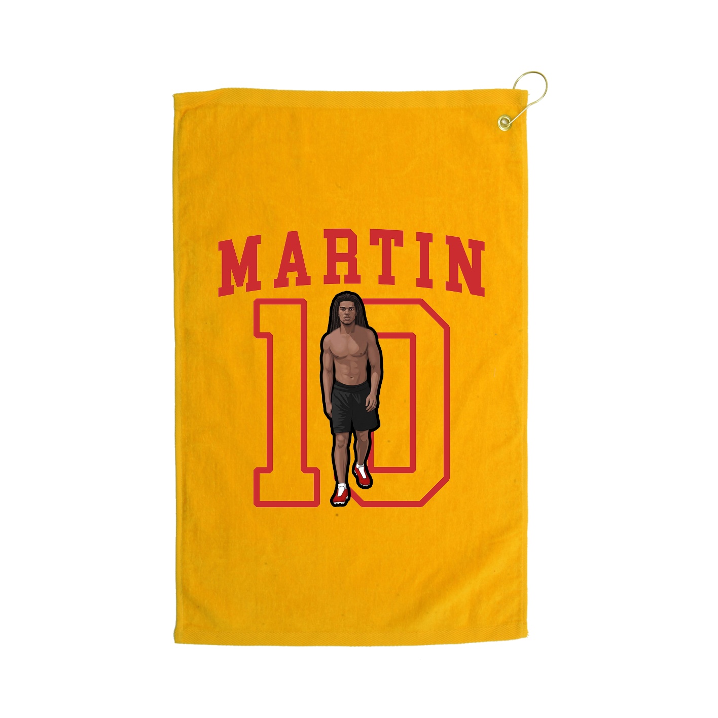 Golf Towel — Shirsey in Gold