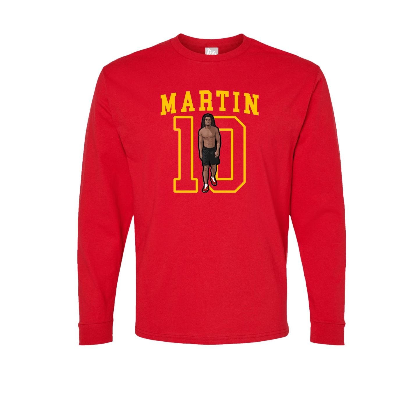 Long Sleeve Tee — Shirsey in Red