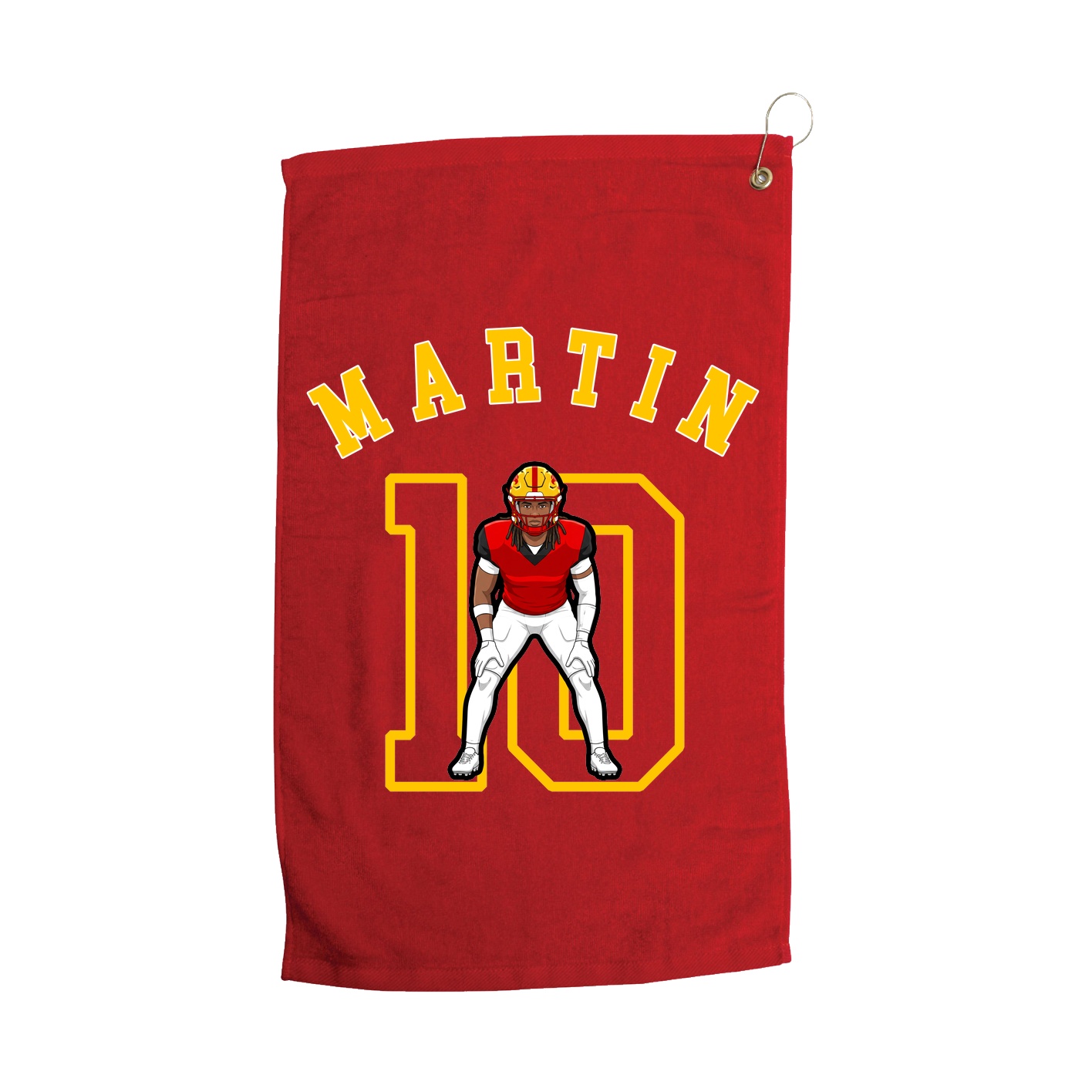 Golf Towel — Shirsey Arch in Red
