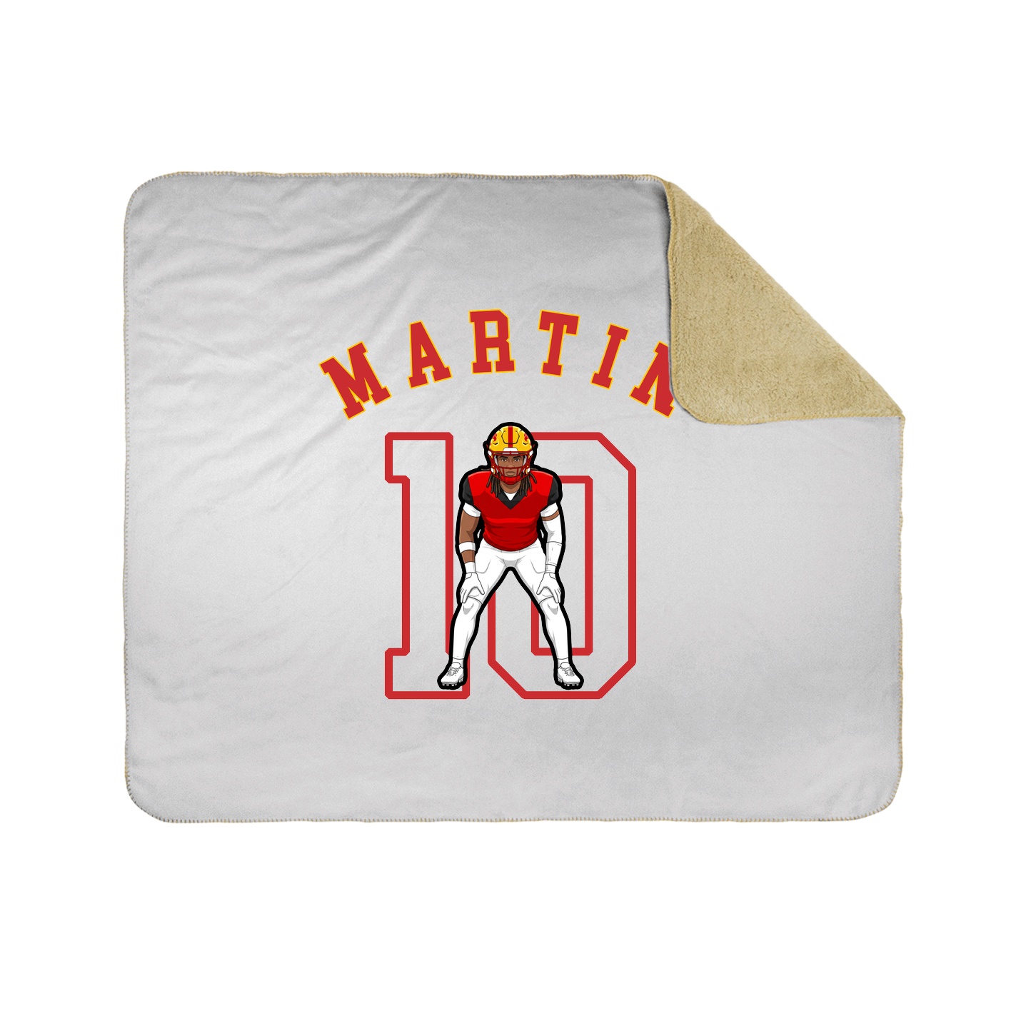 Throw Blanket — Shirsey Arch in White