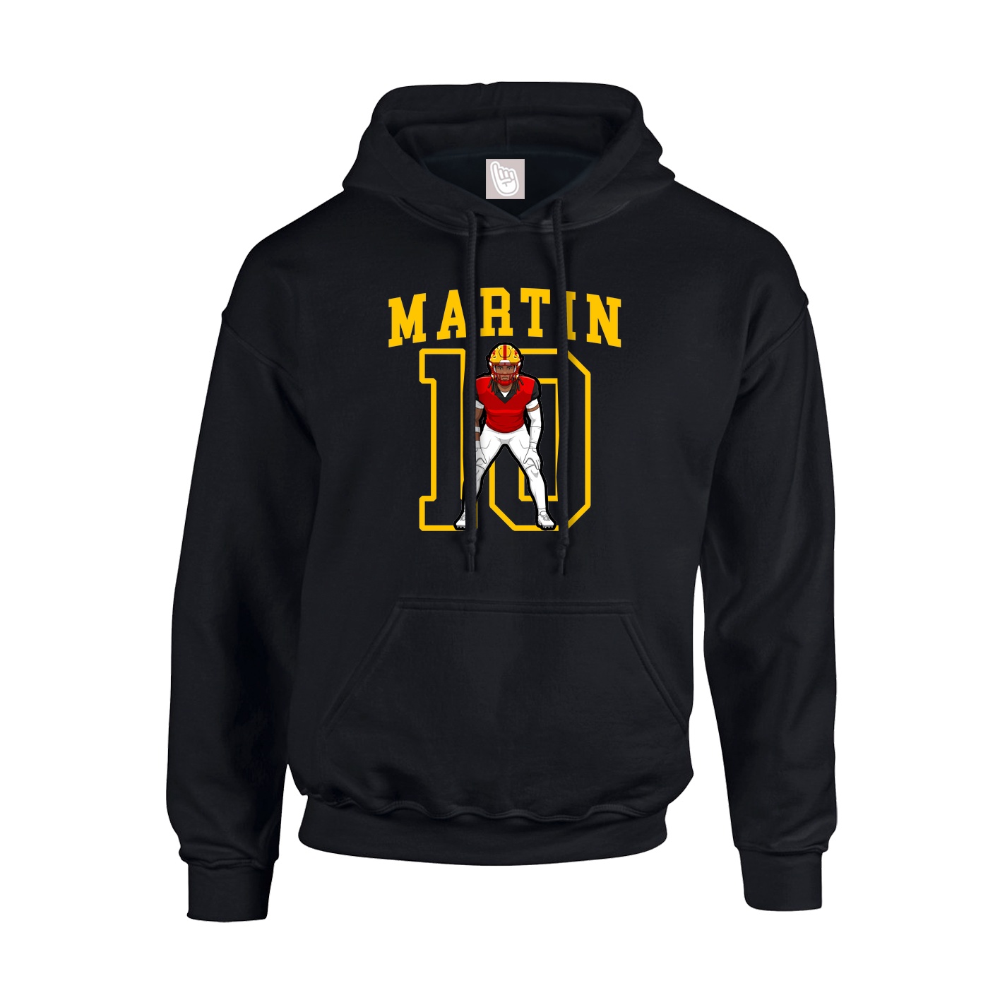 Youth Hoodie — Shirsey in Black