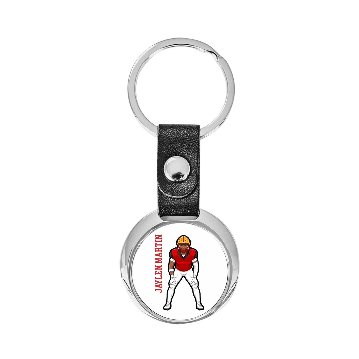 Key Chain — Name Vertical in Classic
