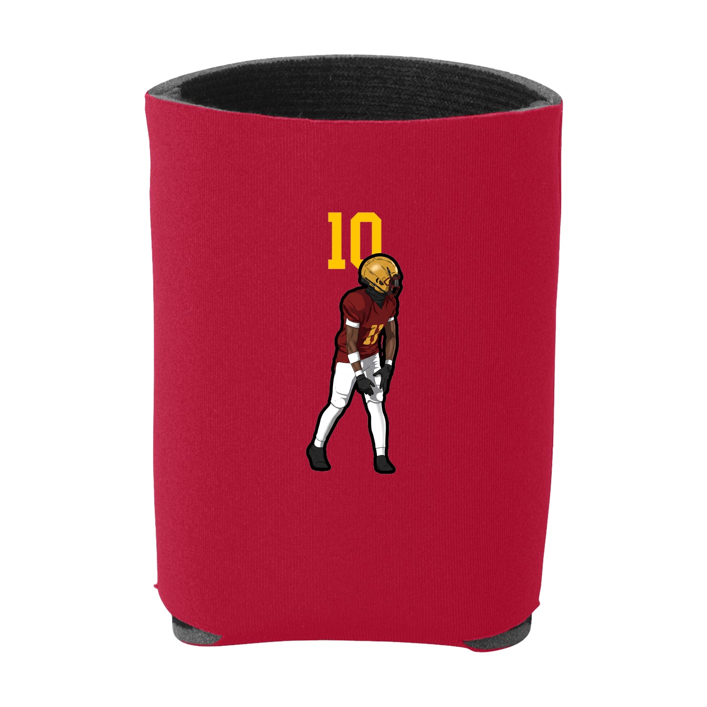 Can Holder — Number Top in Red