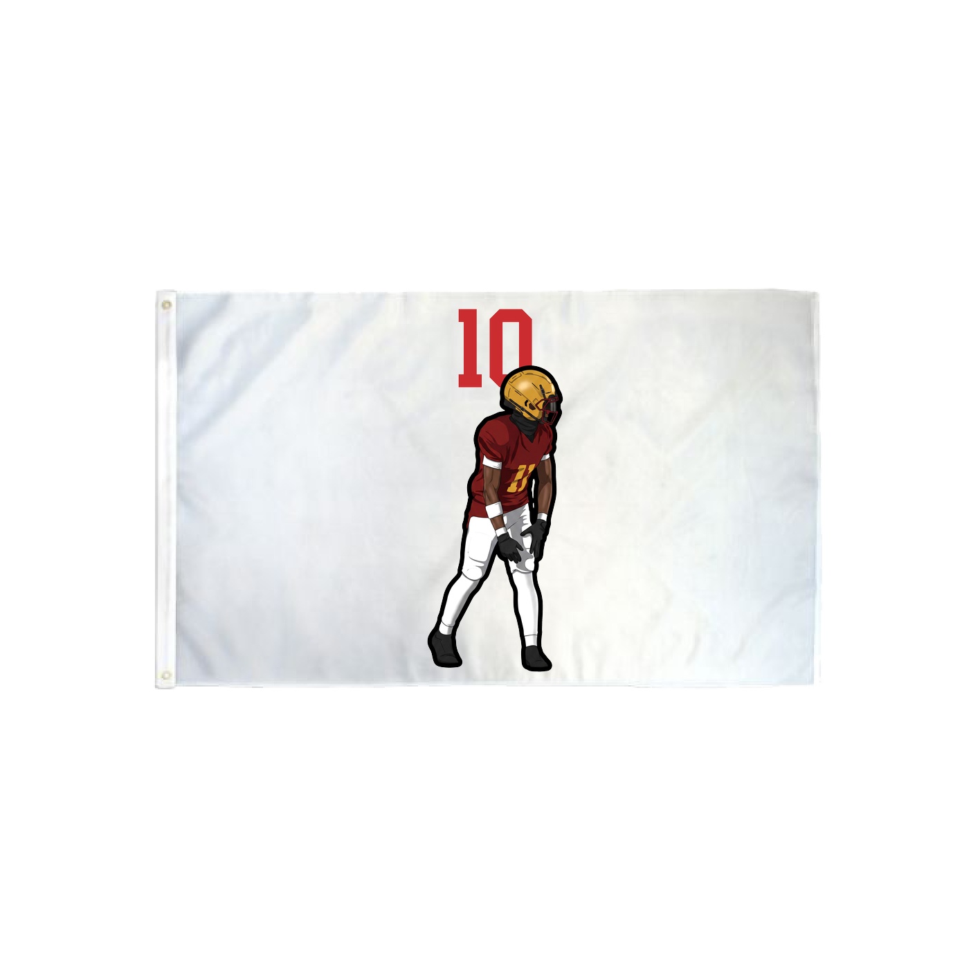 3x5 Flag — Number Top in Classic