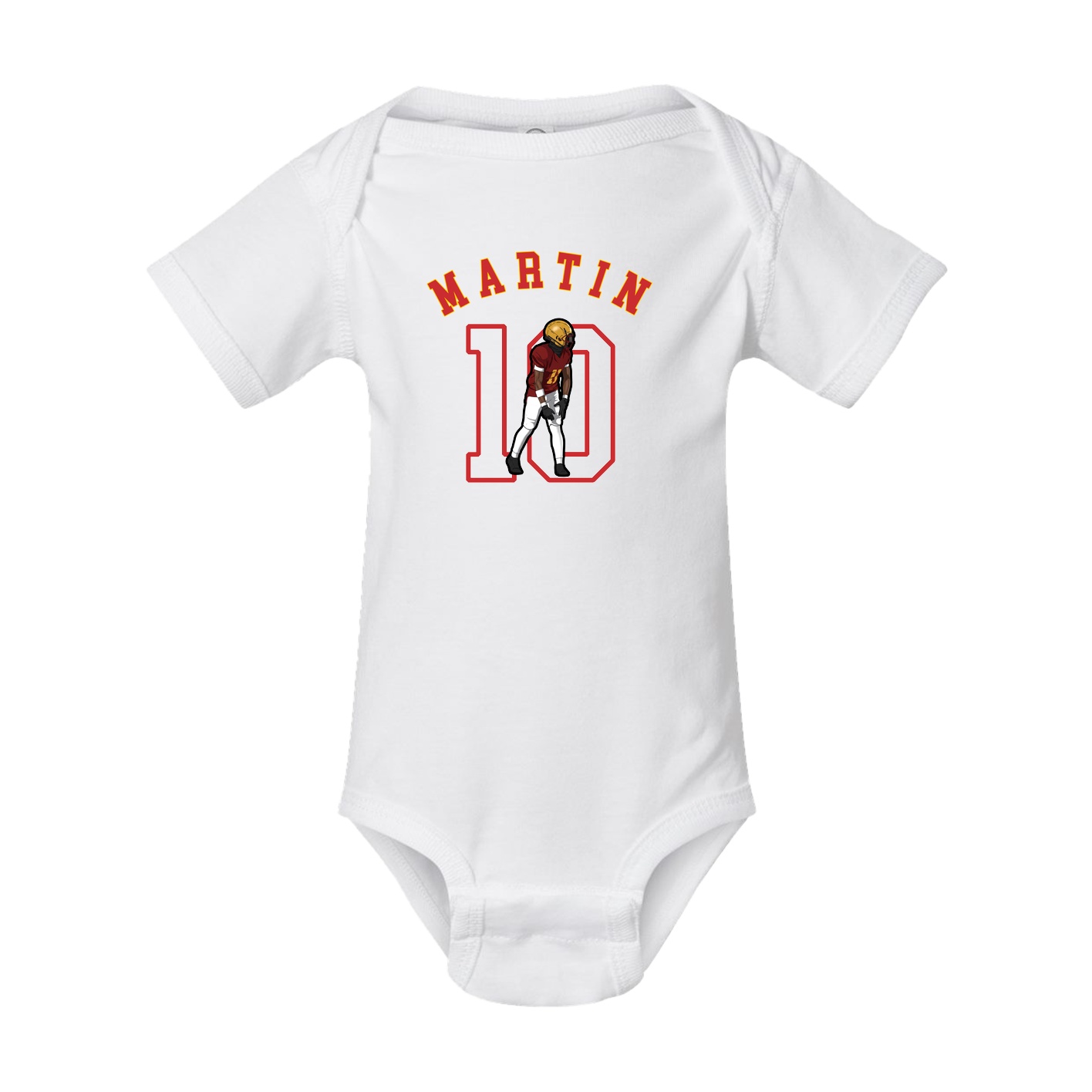 Baby Onesie — Shirsey Arch in White