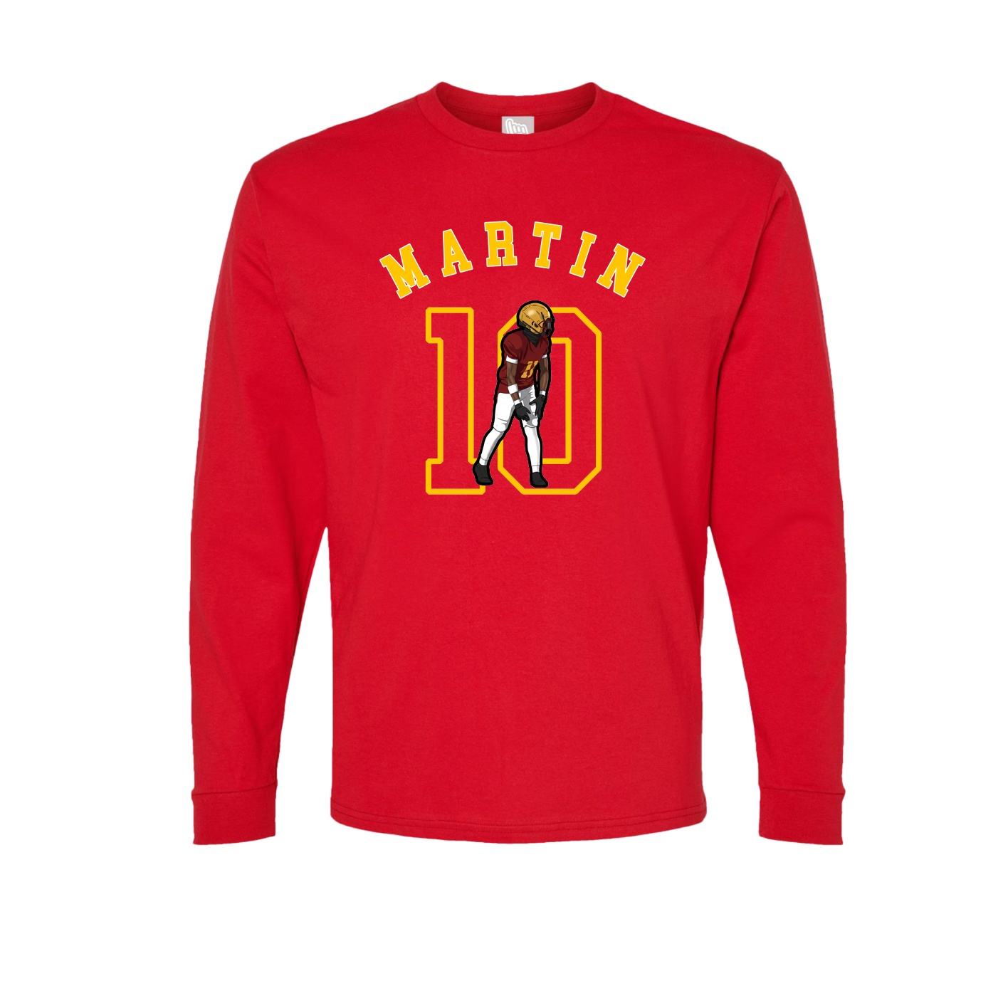 Long Sleeve Tee — Shirsey Arch in Red