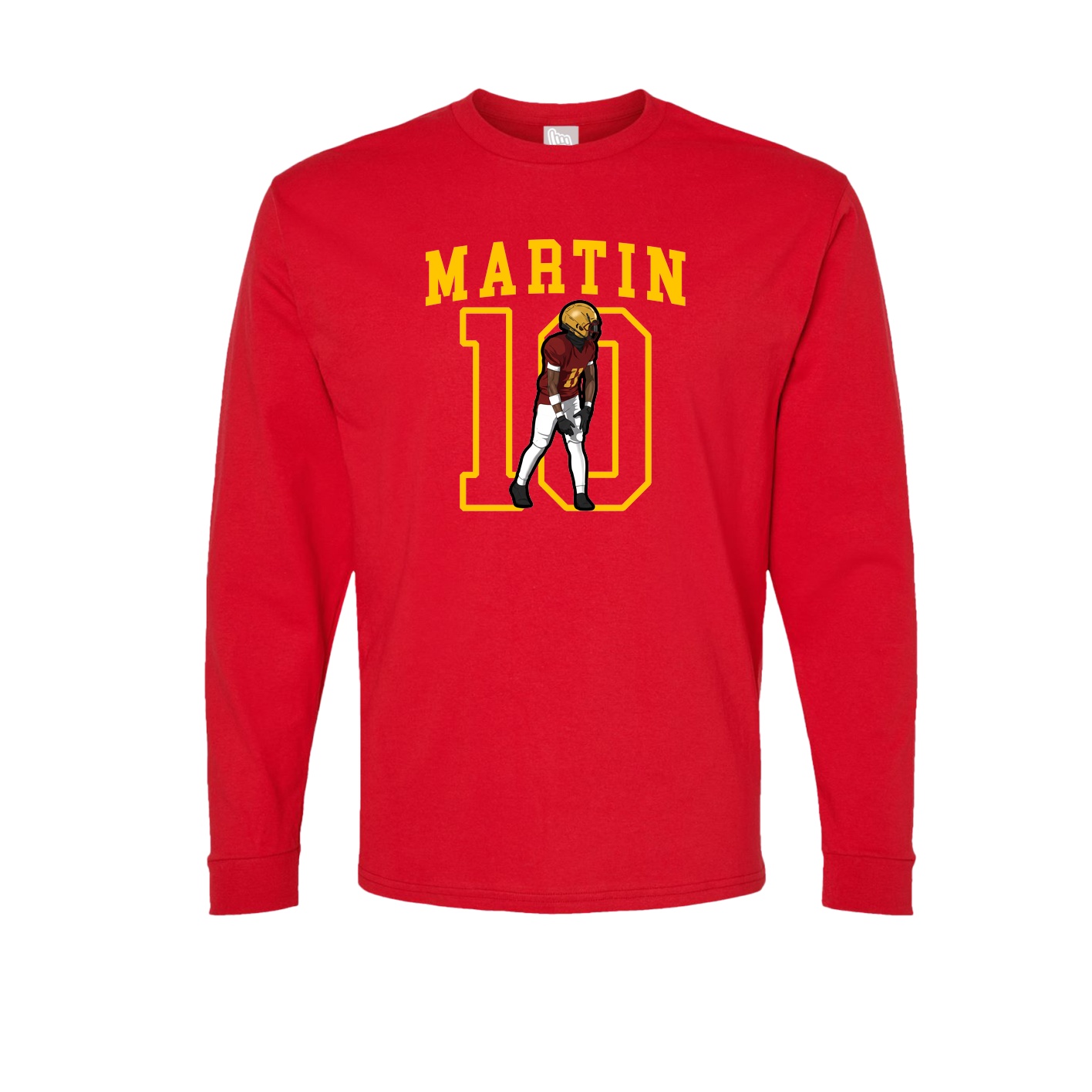 Long Sleeve Tee — Shirsey in Red